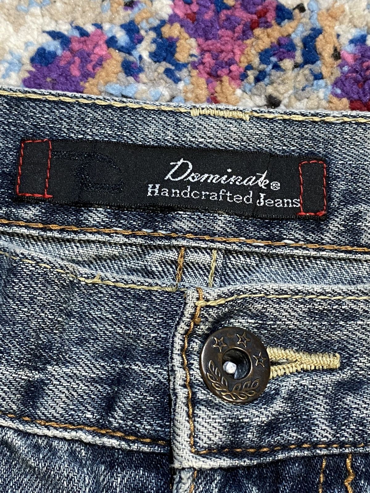 Japanese Brand Dominate Handcrafted Double Waisted Twisted Leg Jeans W30 Size US 30 / EU 46 - 13 Thumbnail