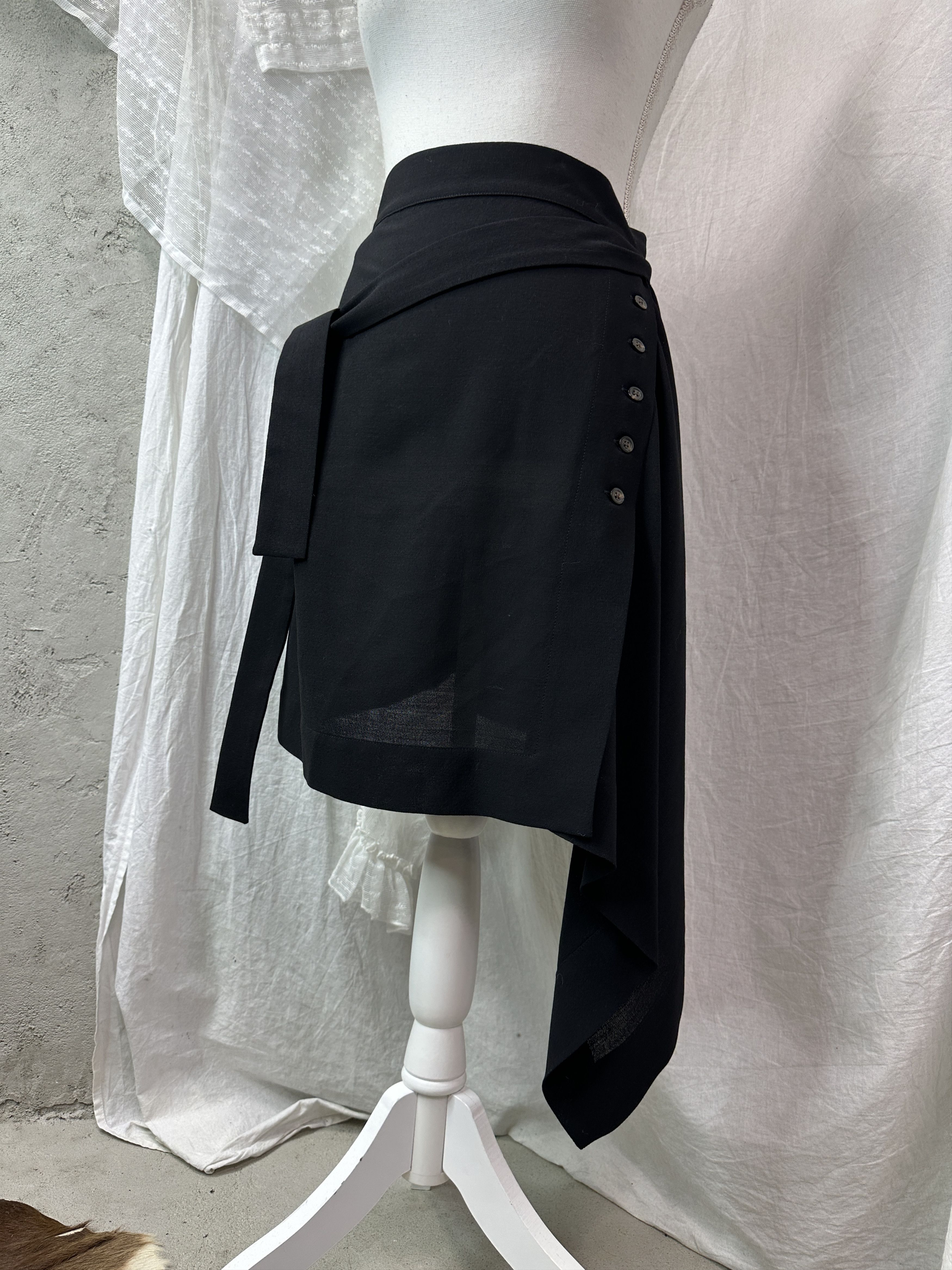Rick Owens Vintage Grunge Assymetrical Rick Owens FW18 Sisyphus Top Y2K Size 25" / US 0 / IT 36 - 6 Thumbnail