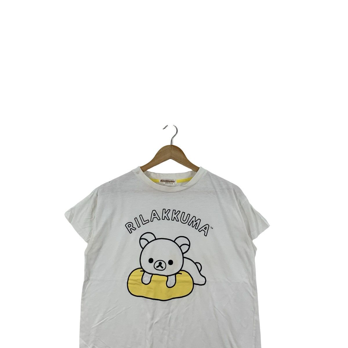 Other RILAKKUMA AKI KONDO Cute Character Pokapoka Tee Shirt Top Size L / US 10 / IT 46 - 2 Thumbnail