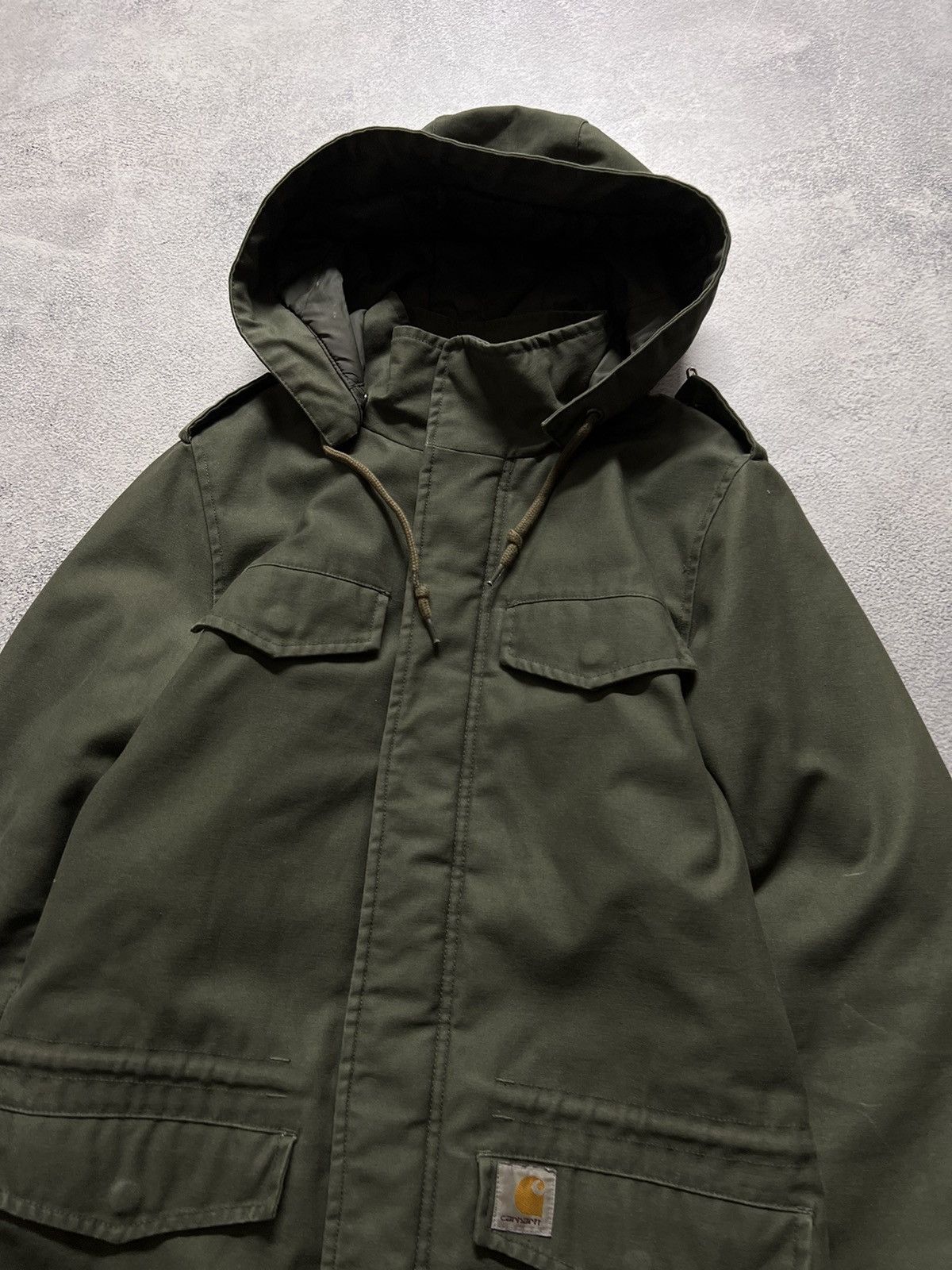 Carhartt × Vintage Vintage Y2k Carhartt X’ Xickman Coat Multi Pocket Jacket 00s Size US S / EU 44-46 / 1 - 5 Thumbnail