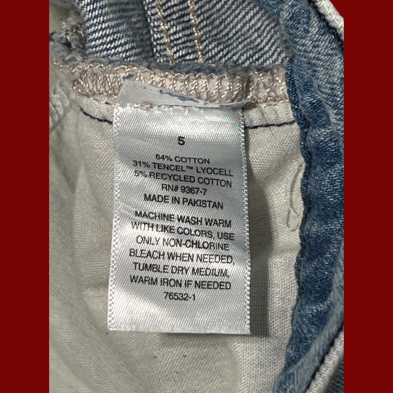 Other Arizona - Juniors Women High-Rise Relaxed Through Hip & Thig Size 30" / US 8 / IT 44 - 12 Thumbnail