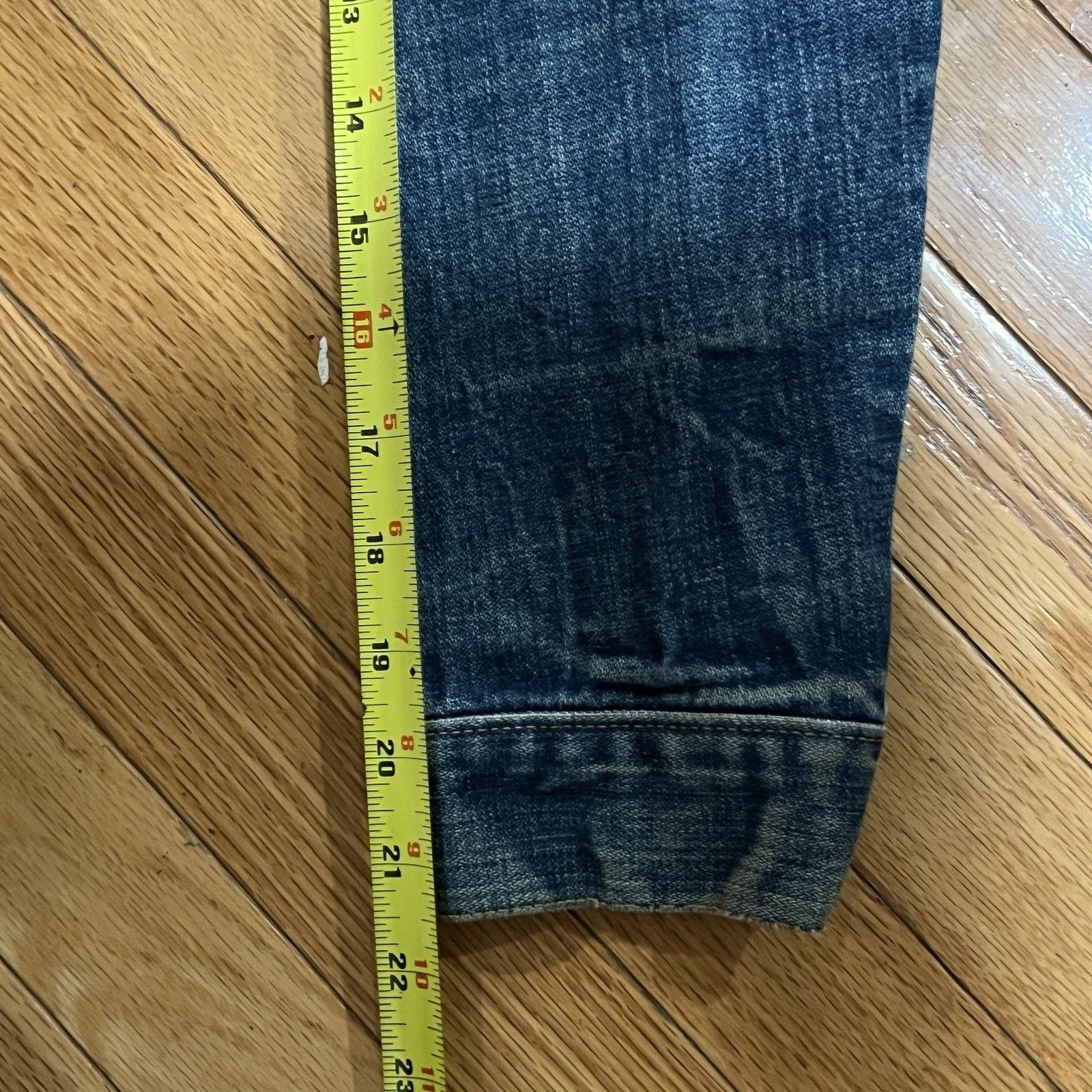Wrangler WRANGLER dark indigo blue denim trucker jacket 60s 70s usa Size US S / EU 44-46 / 1 - 17 Thumbnail
