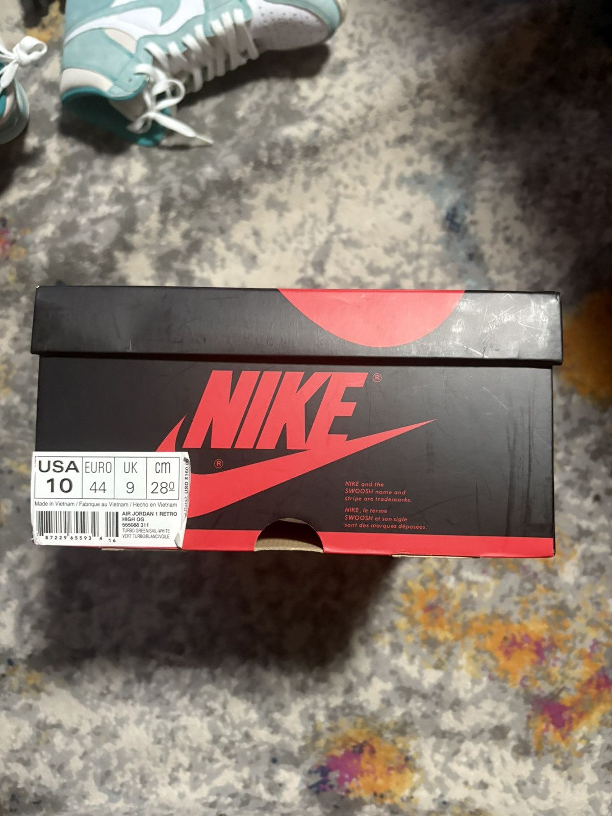 Jordan Brand Air Jordan Retro 1 Turbo green size 10 Size US 10 / EU 43 - 7 Thumbnail