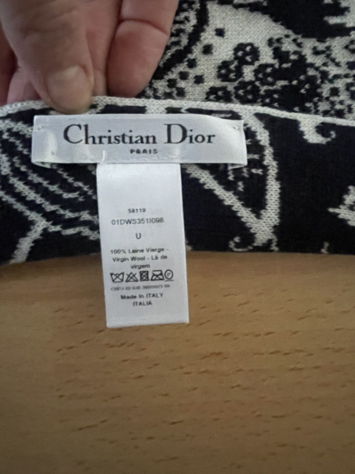 Dior CHRISTIAN DIOR SCARF TOILE DE JOUY Size ONE SIZE - 8 Thumbnail