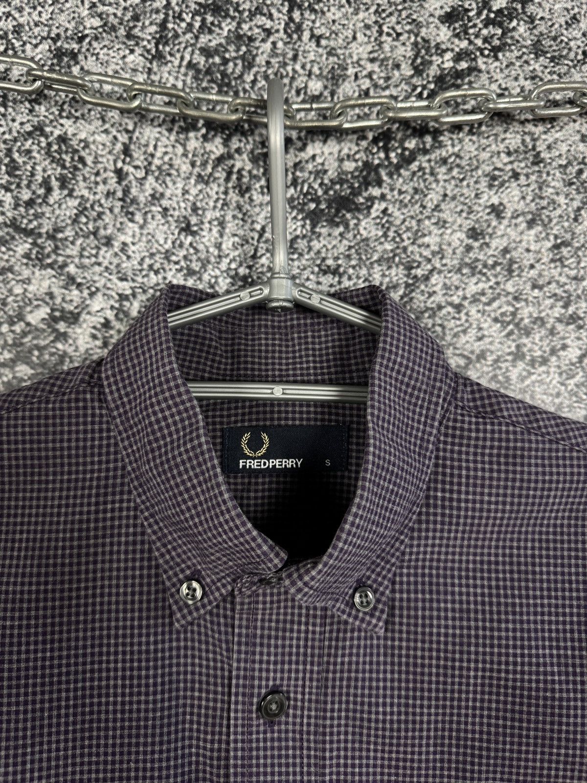 Fred Perry Men’s Fred Perry Long Sleeve Shirt Button Up Casual Size S Size US S / EU 44-46 / 1 - 8 Thumbnail