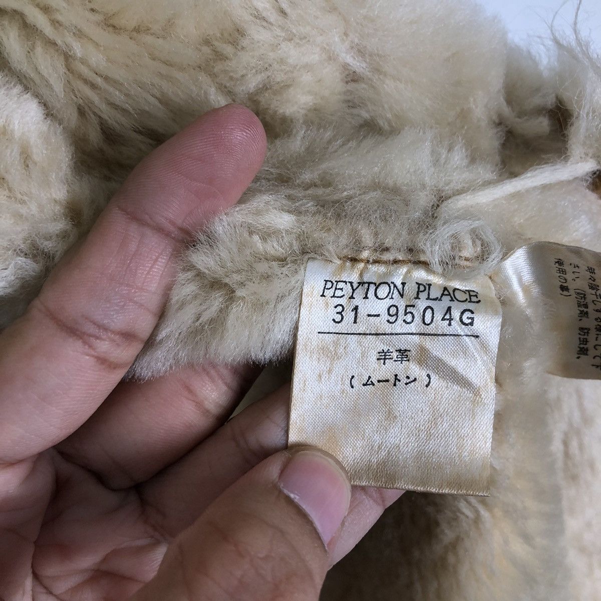 PPFM 🔥90’s Suede Sherpa Shearling PPFM Mink Fur Jacket Size US M / EU 48-50 / 2 - 14 Thumbnail