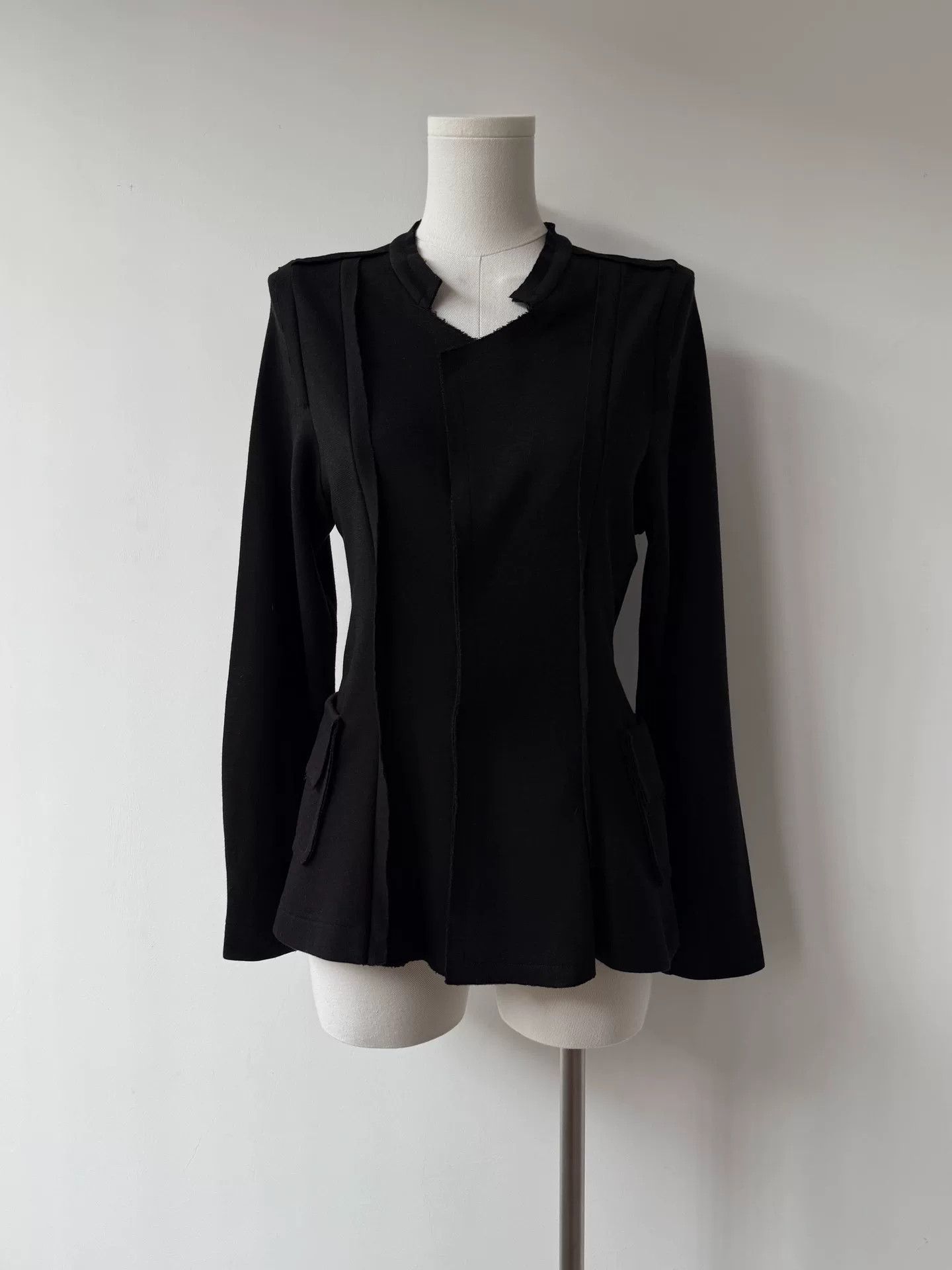 Y's yohji yamamoto y's wool cardigan jacket Size S / US 4 / IT 40 - 1 Thumbnail