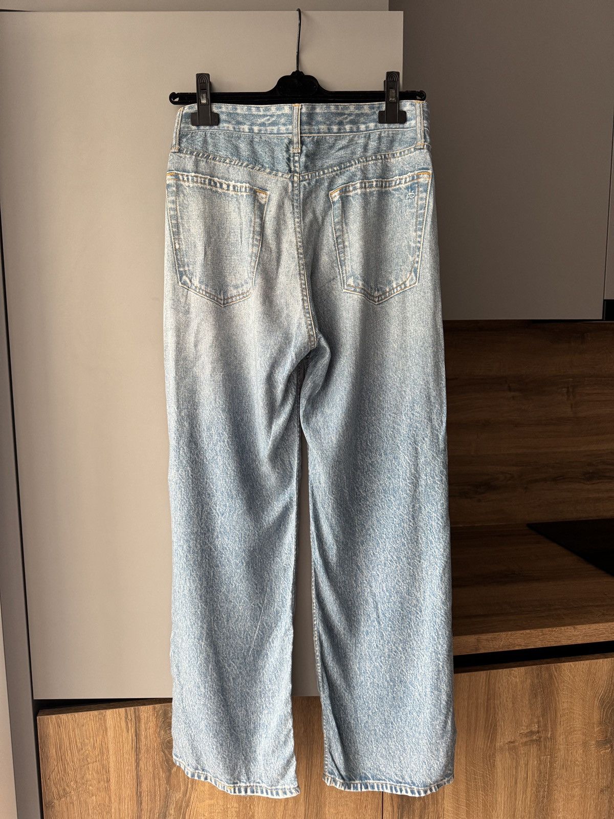 Rag & Bone Rag & Bone Trompe L’oeil Flowy Wide Leg Illusion Jeans Size 25" / US 0 / IT 36 - 4 Thumbnail