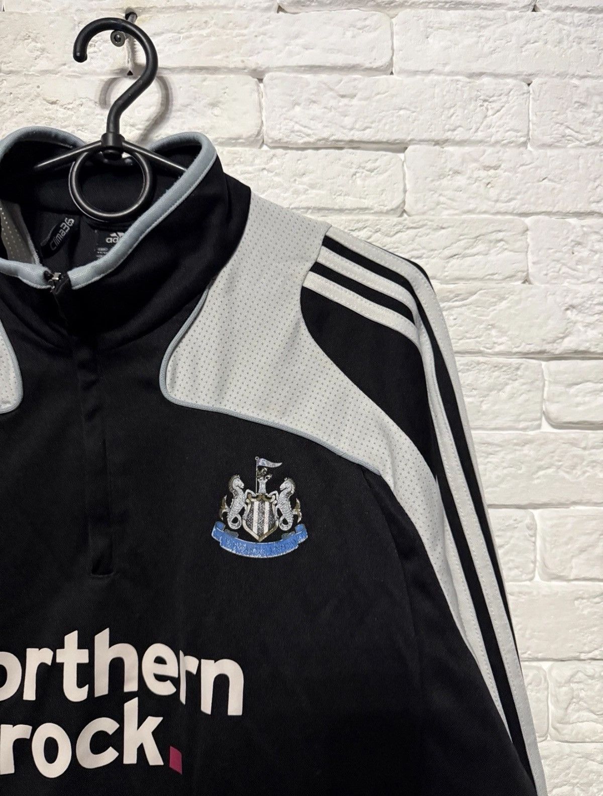 Adidas Adidas Newcastle 07/08 Jersey Training 1/4 Zip Sweatshirt Size US L / EU 52-54 / 3 - 3 Thumbnail