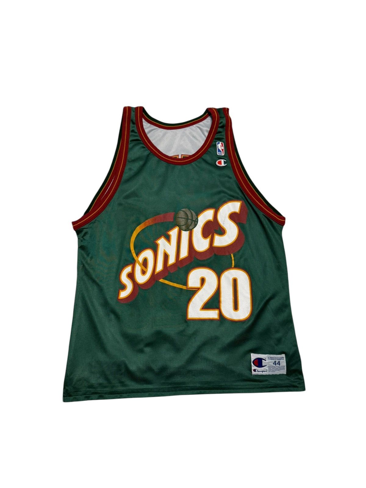 Champion Vintage Gary payton champion authentic jersey reversible Size US S / EU 44-46 / 1 - 4 Thumbnail