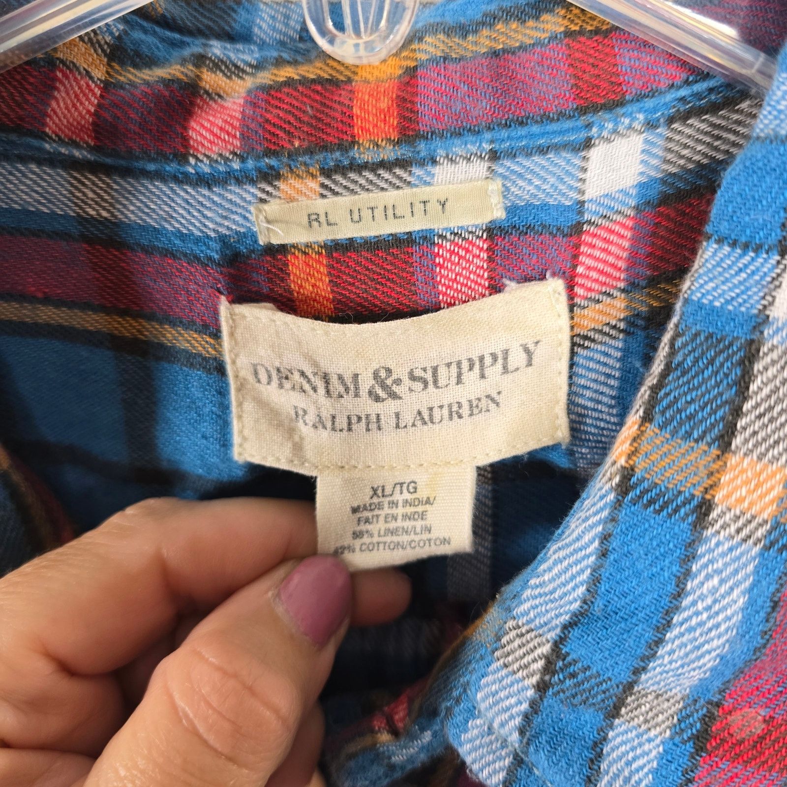 Denim & Supply Ralph Lauren Denim & Supply Ralph Lauren Utility Plaid Shirt XL Size XL / US 12-14 / IT 48-50 - 3 Thumbnail