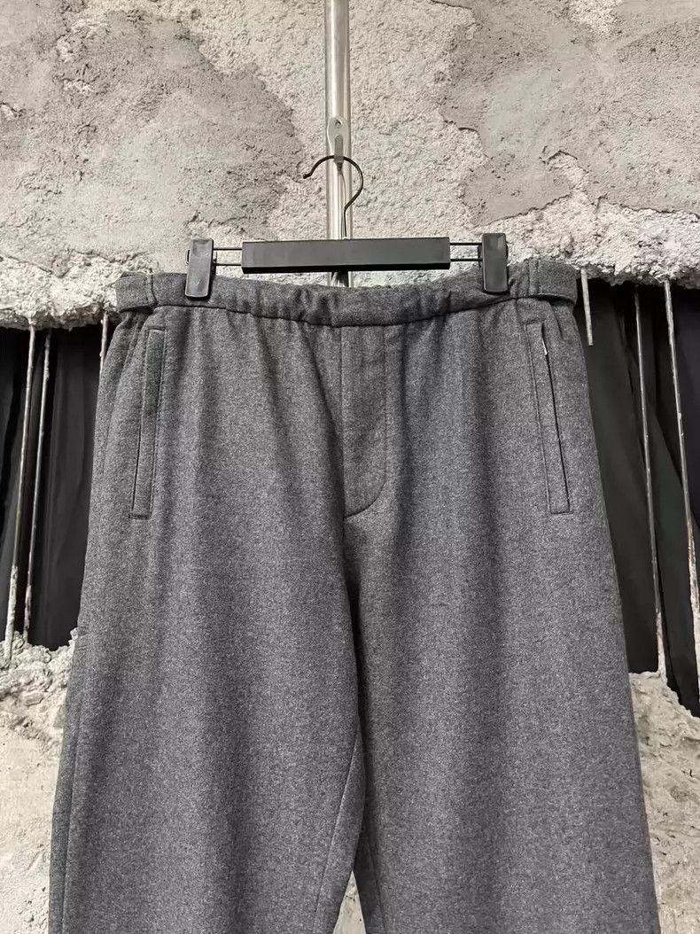 Prada Prada Gray Wool Casual Pants with Velcro -2505 Size US 44 / EU 60 - 3 Thumbnail
