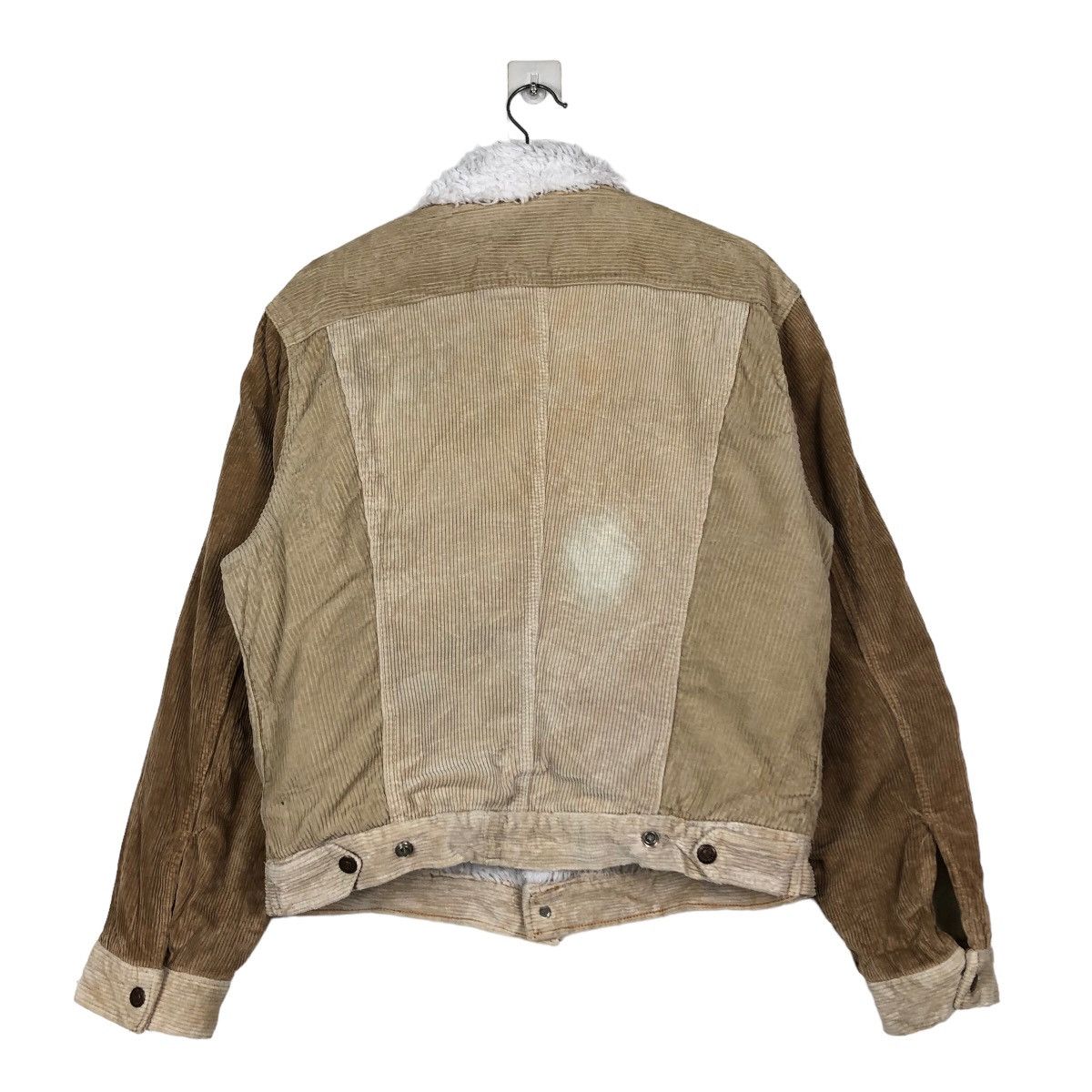 Levi's 🔥Vintage Trucker Corduroy Biker Jacket Levi’s Made in Usa Size US L / EU 52-54 / 3 - 8 Thumbnail