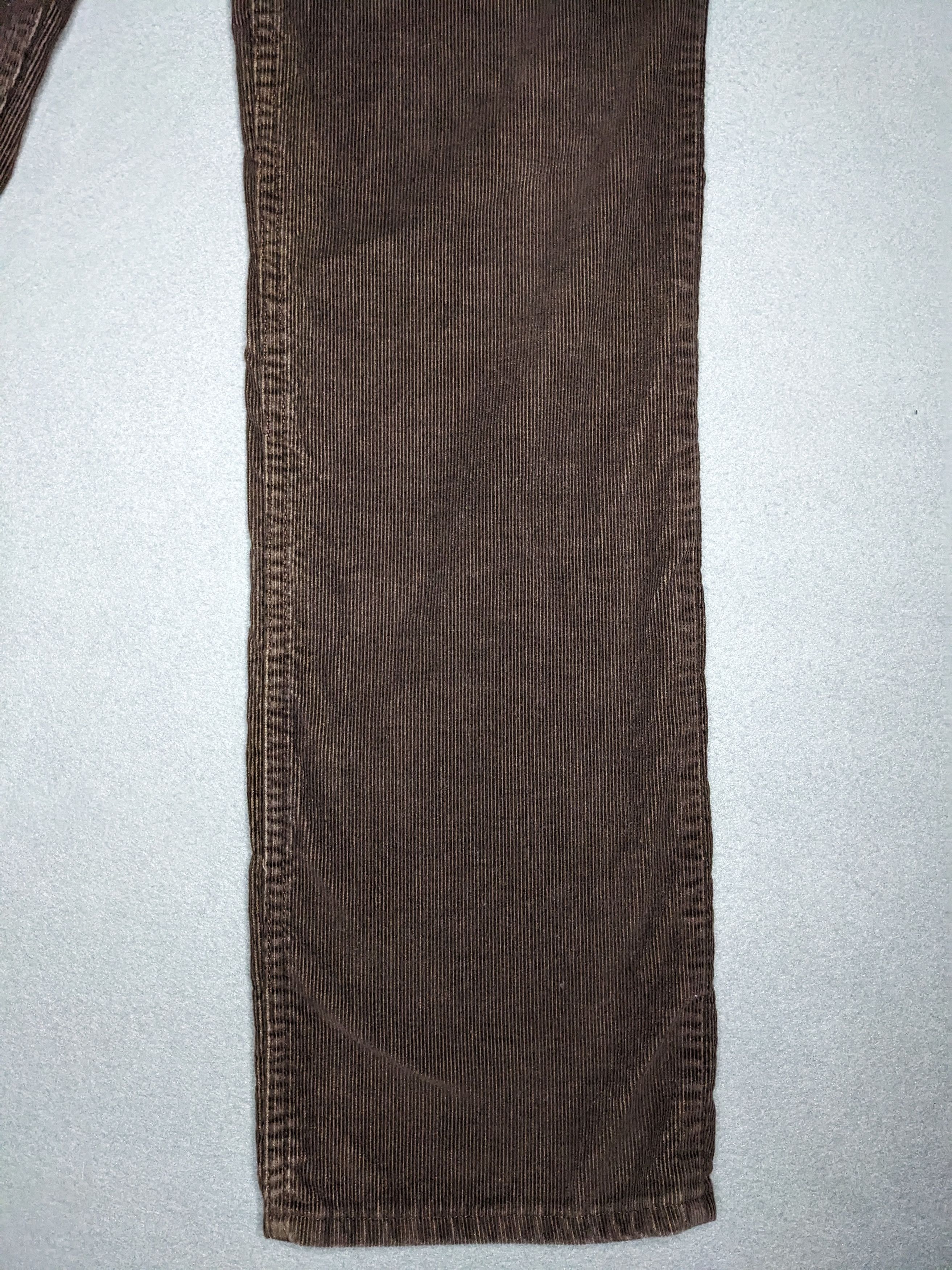 Wrangler VTG 80s Wrangler Corduroy Pants 40x35 Western Leather Logo Size US 40 / EU 56 - 3 Thumbnail