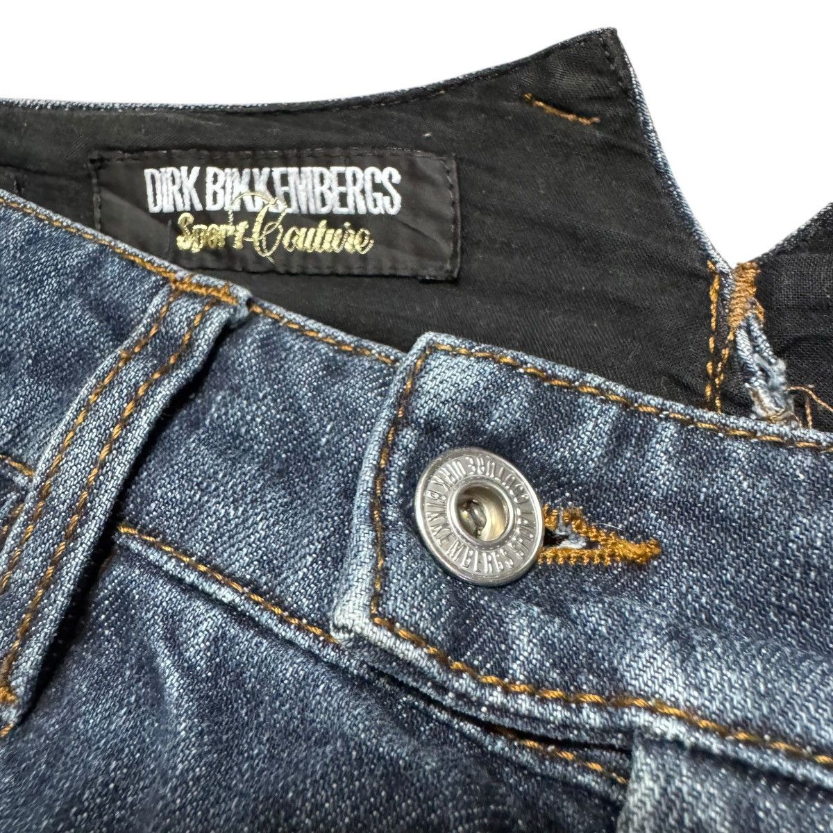 Dirk Bikkembergs Dirk Bikkembergs Military Denim Jeans Size US 30 / EU 46 - 7 Thumbnail