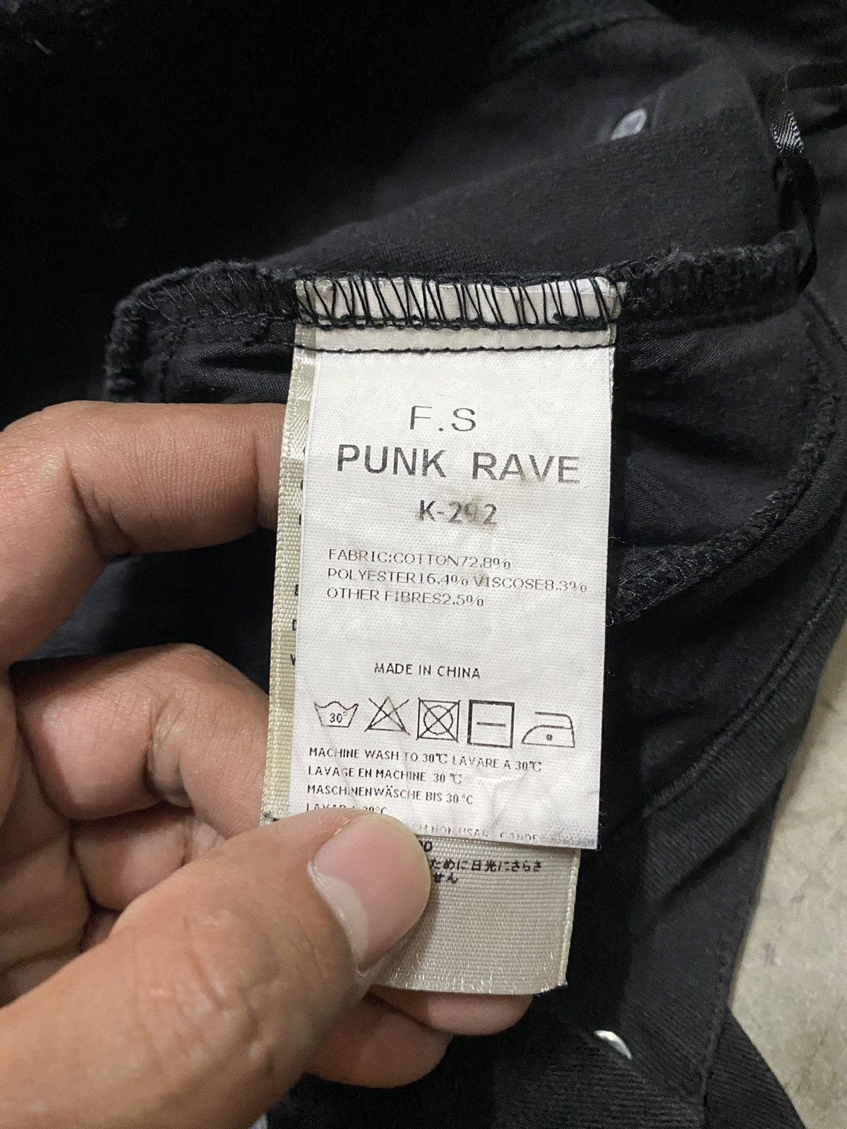 Japanese Brand × Seditionaries Black Punk Rave Jeans Seditionaries Bondage Size US 29 - 8 Thumbnail