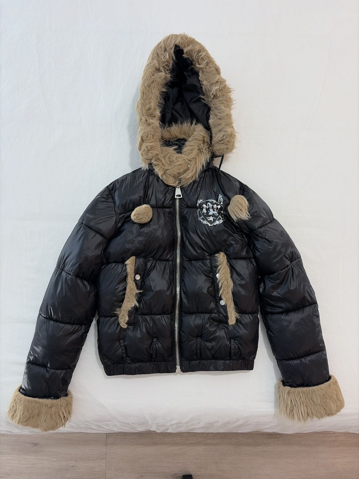 Racer Worldwide Racer Worldwide Slim Furry Puffer Jacket Size US M / EU 48-50 / 2 - 1 Thumbnail