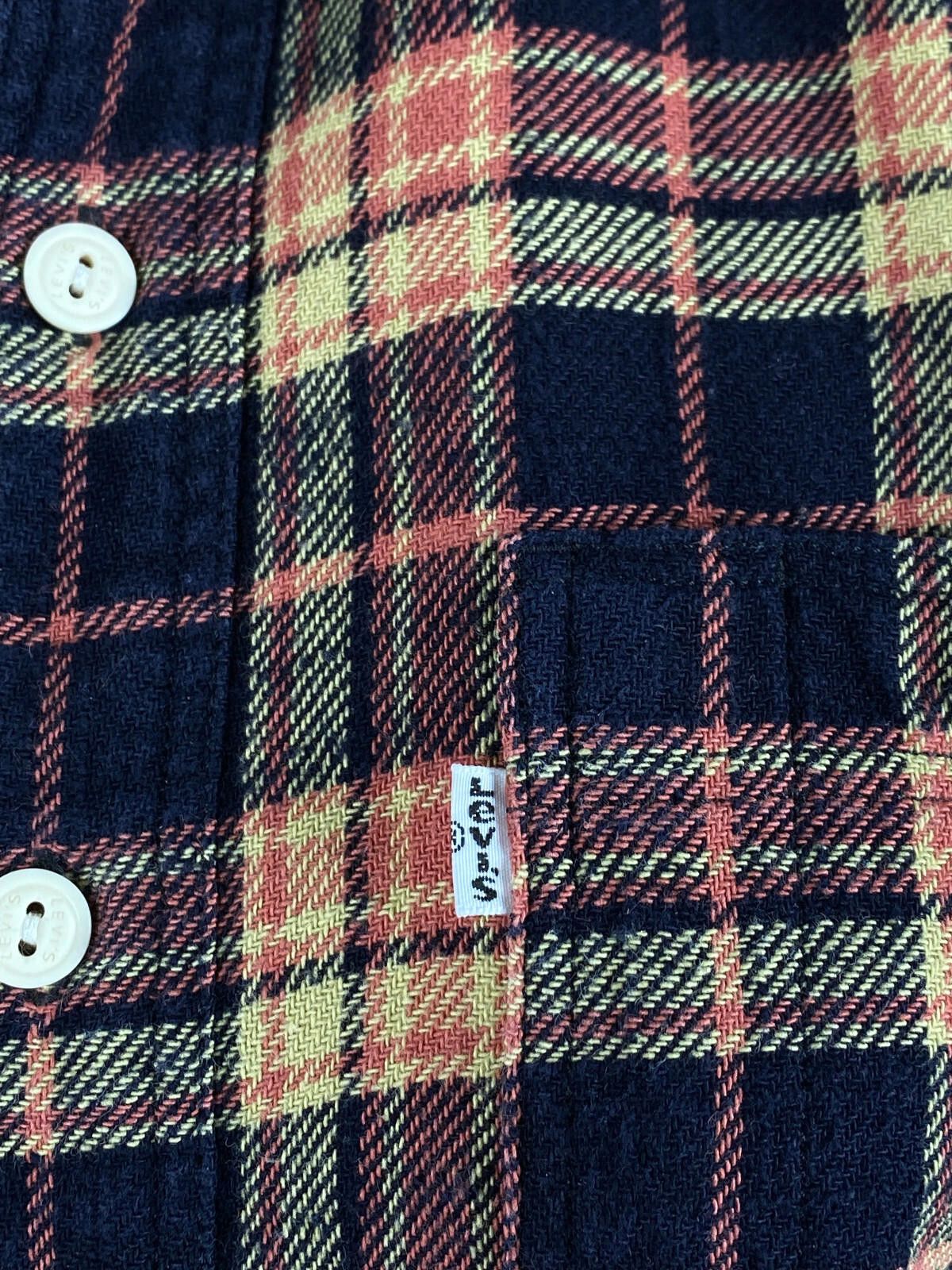 Levi's Levi's Multicolor Check Button Down Flanel Shirt Size S Size S / US 4 / IT 40 - 4 Thumbnail