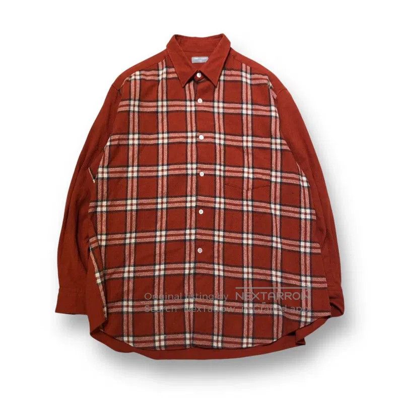 Comme des Garcons Comme Des Garcons Plaid Wool Shirt Size US M / EU 48-50 / 2 - 1 Thumbnail
