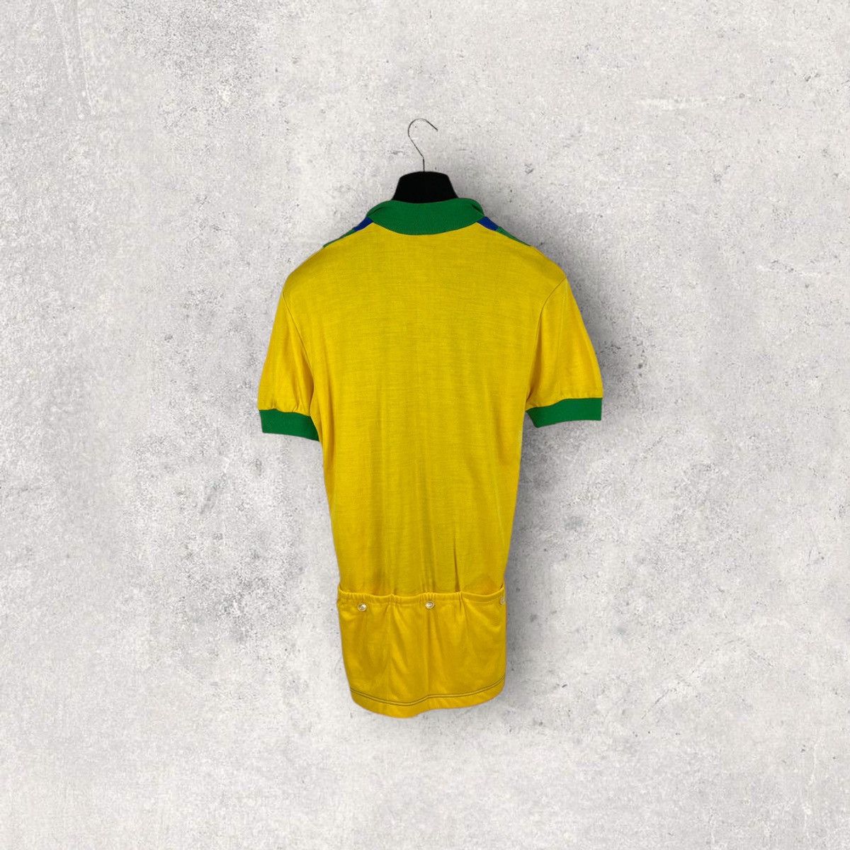 Le Coq Sportif × Vintage Vintage 60s 70s Le Coq Sportif Cotton Cycling Jersey France Size US M / EU 48-50 / 2 - 3 Thumbnail