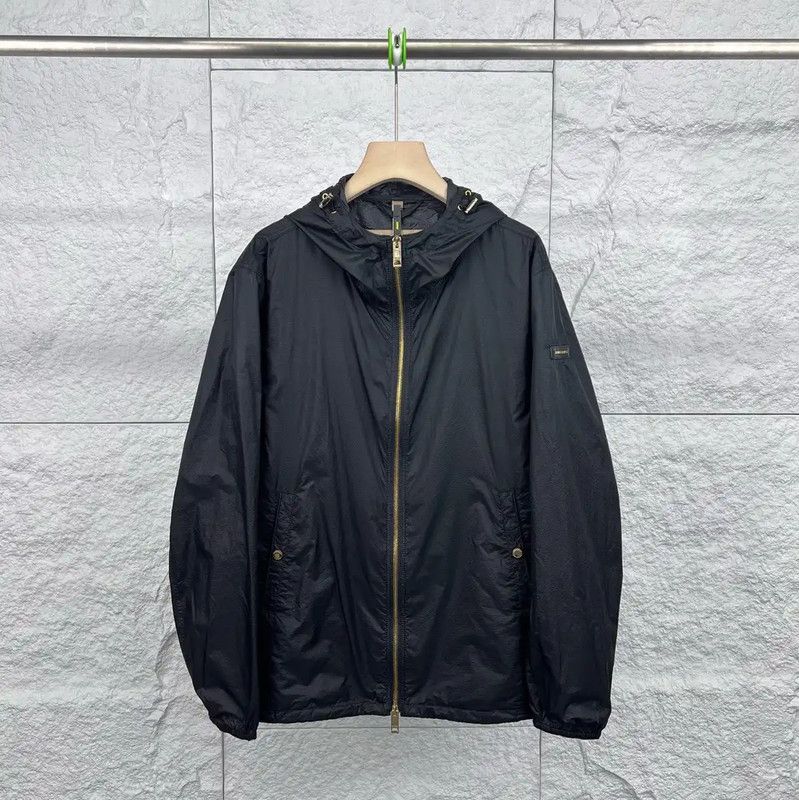 Burberry Burberry Black Cotton Jacket for Men Size US L / EU 52-54 / 3 - 1 Thumbnail