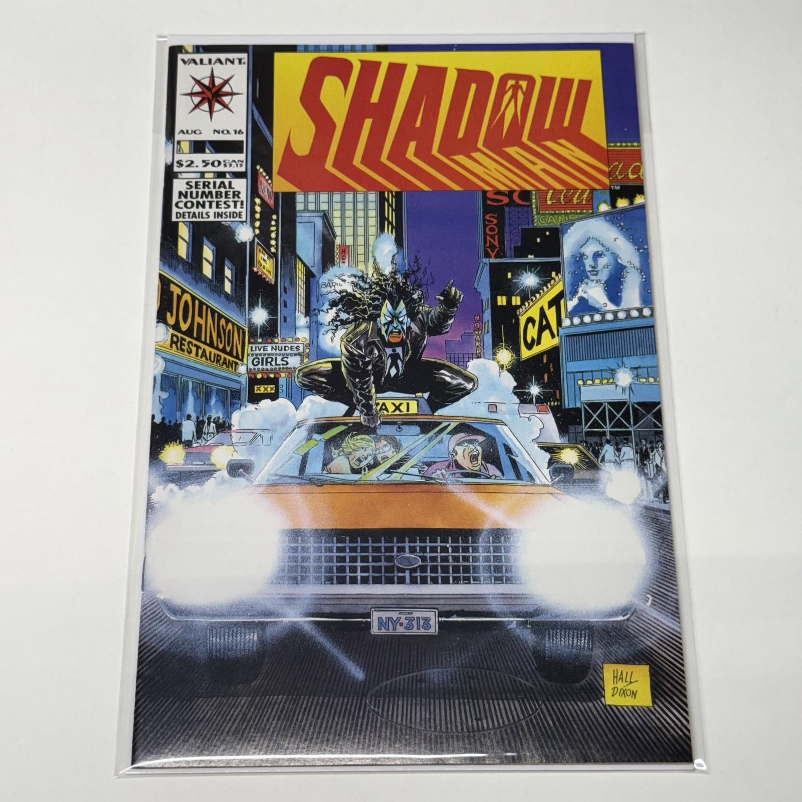 Designer Vtg Valiant SHADOW VOL 1 #16 AUG 1993 Comic Book Size ONE SIZE - 9 Thumbnail