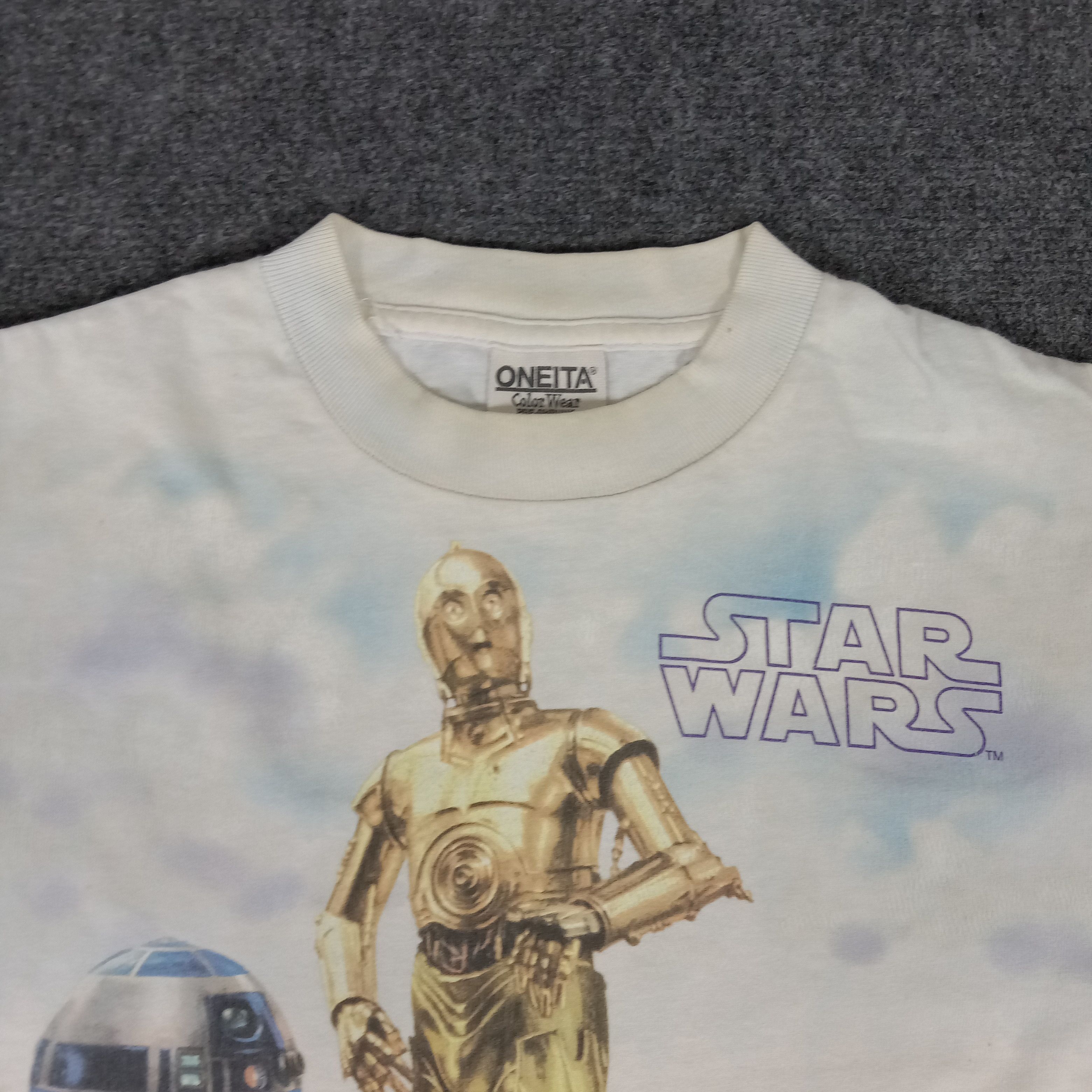 Star Wars × Vintage Vintage 90's Star Wars American Fiction Movie Tshirt Size US L / EU 52-54 / 3 - 7 Thumbnail
