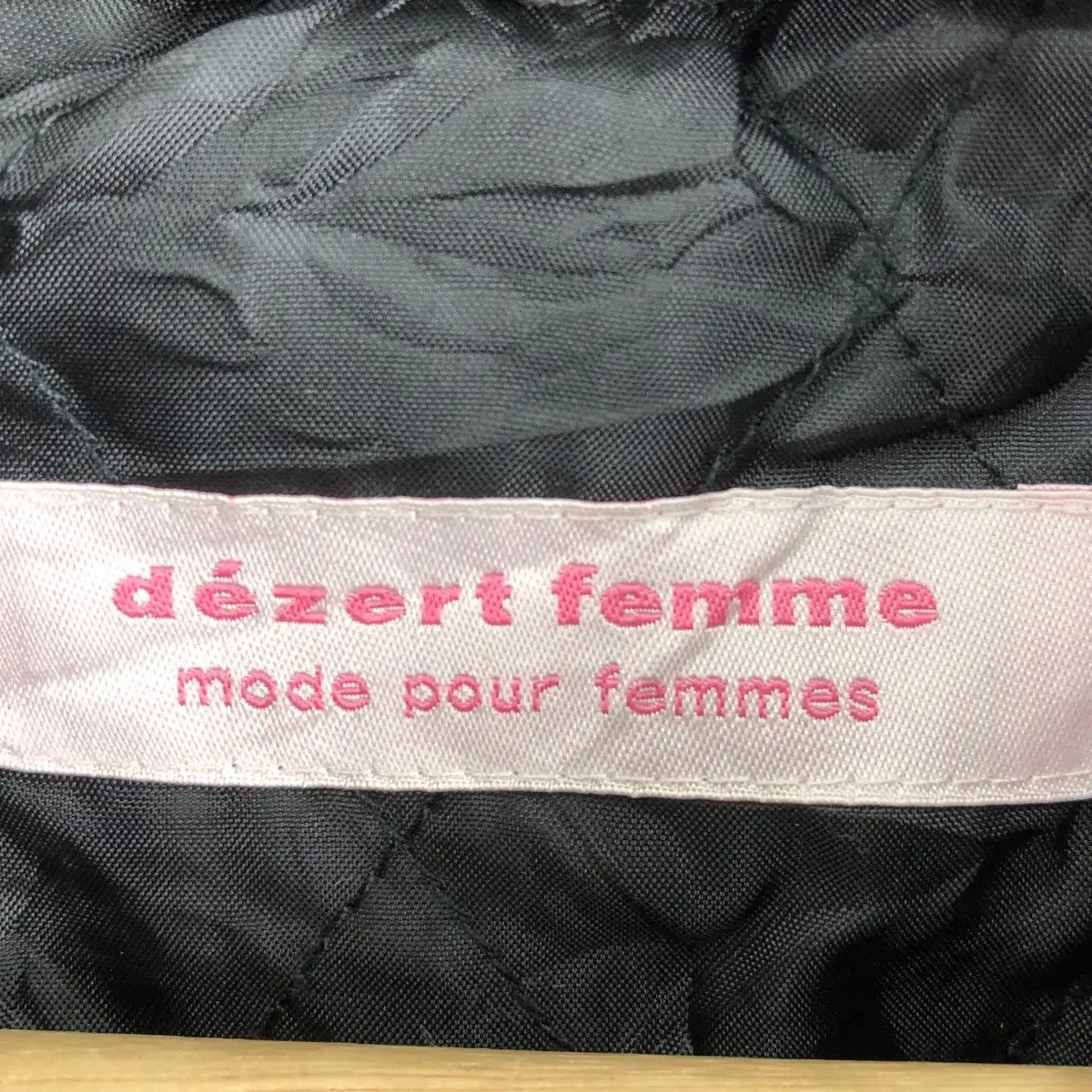 Vintage Vtg DEZERT FEMME JAPAN Mode Pour Peacoat Trench Coat Jacket Size S / US 4 / IT 40 - 6 Thumbnail