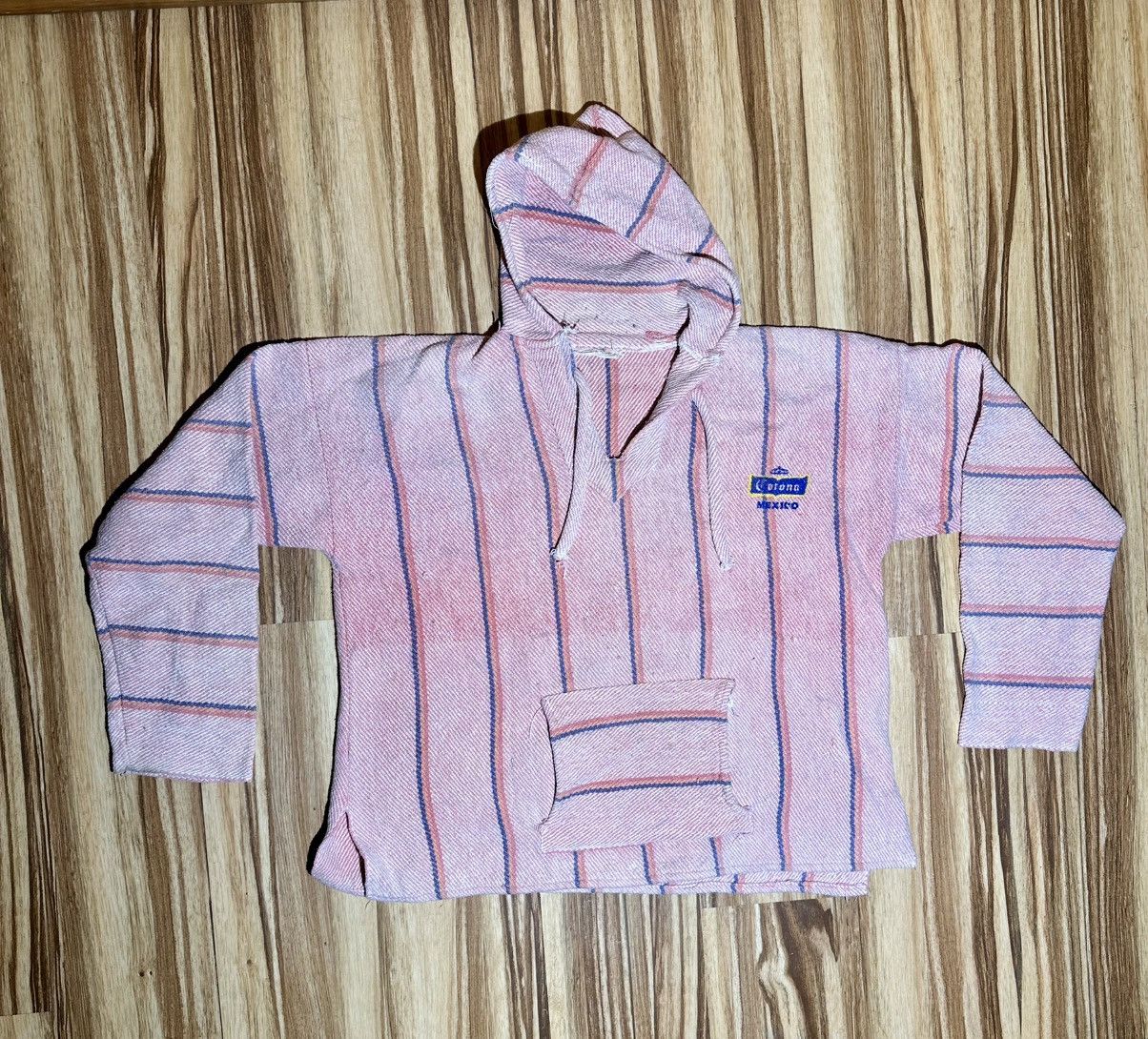 Other Vintage Beach Club Corona Beer Mexico Hippie Baha Hoodie Size US XL / EU 56 / 4 - 2 Thumbnail