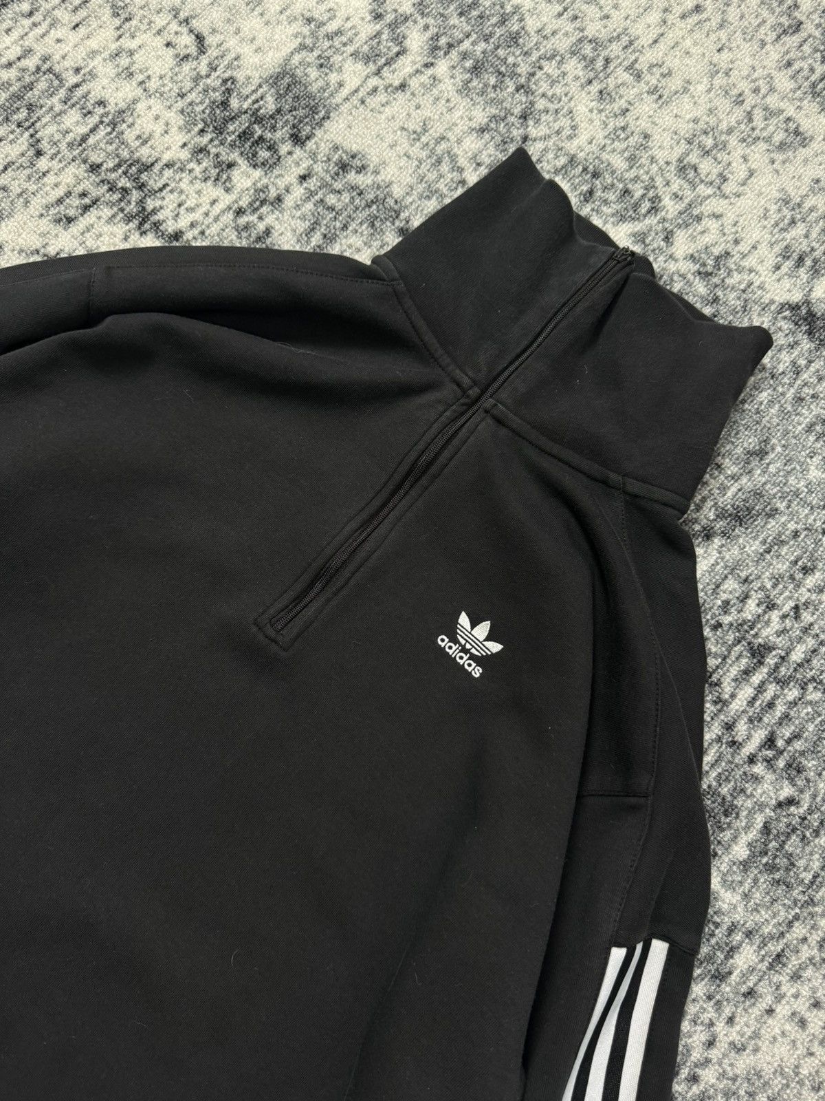 Adidas × Vintage Vintage Adidas sweatshirt Half zip 1/4 Y2K 90s STYLE Size S / US 4 / IT 40 - 3 Thumbnail