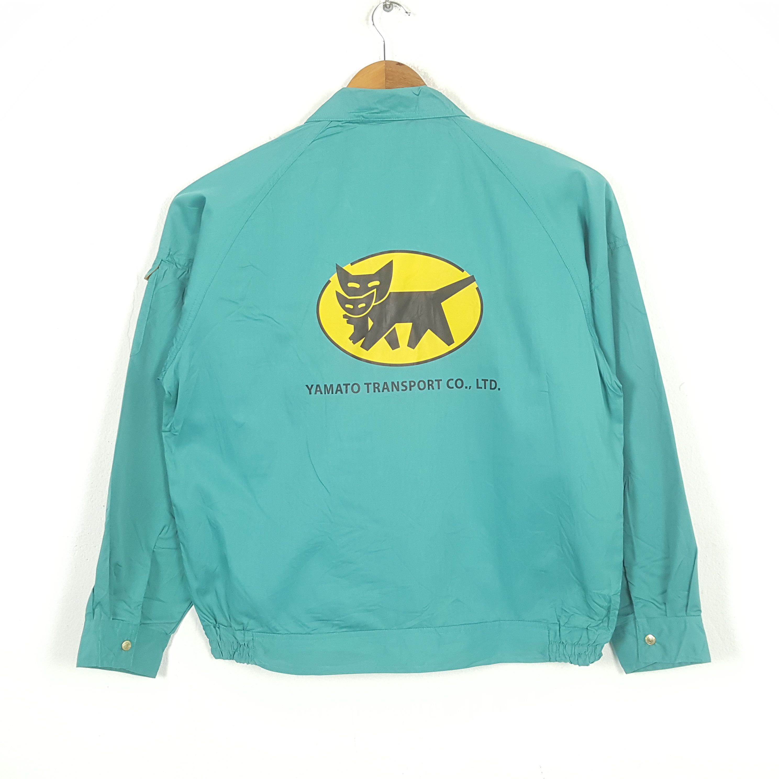 Vintage Vintage YAMATO TRANSPORT Japanese Motorsport Jacket c282n27 Size US L / EU 52-54 / 3 - 1 Thumbnail