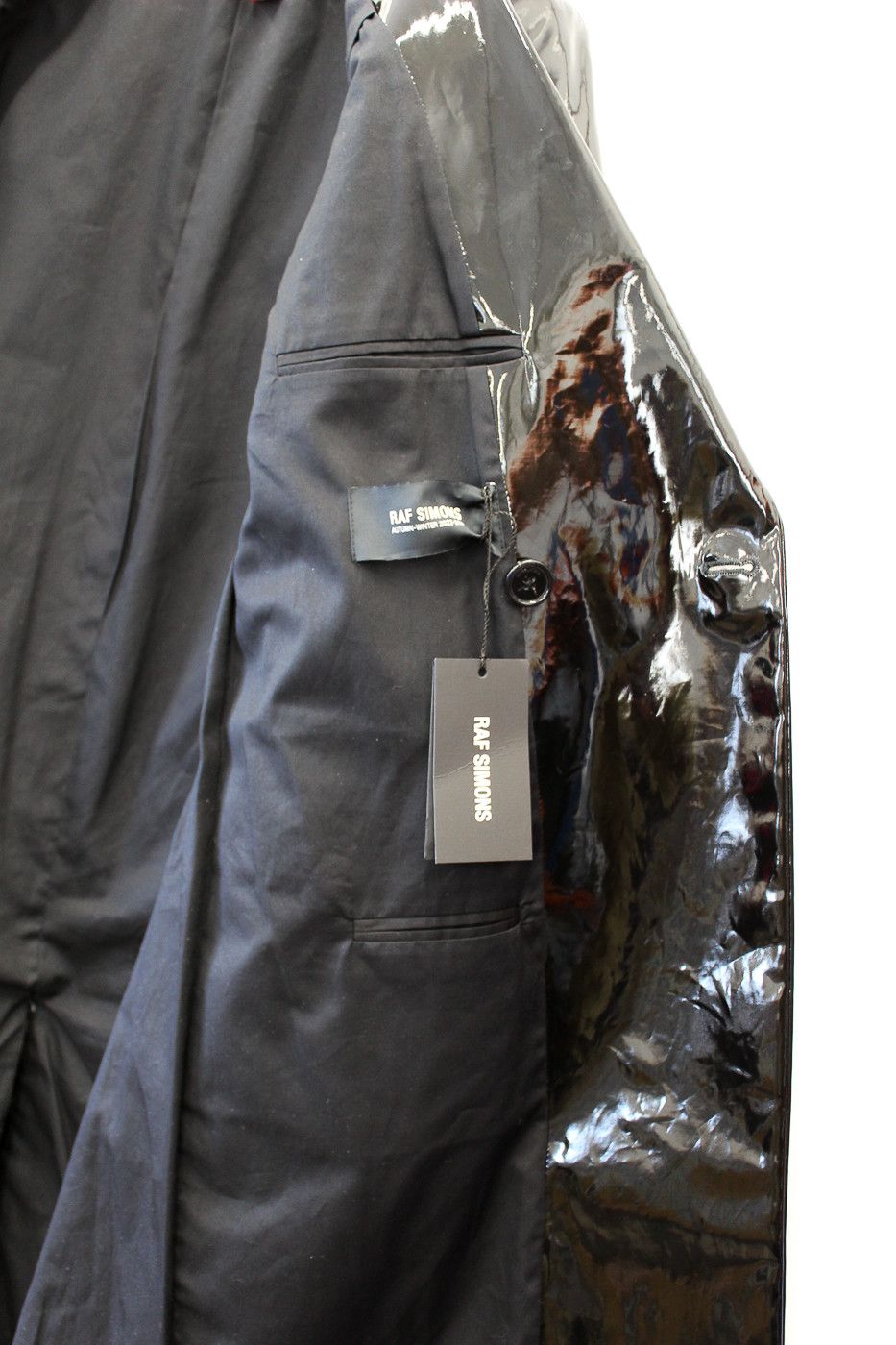 Raf Simons Raf Simons AW22/23 Black Double Breasted Trench Size US M / EU 48-50 / 2 - 7 Thumbnail