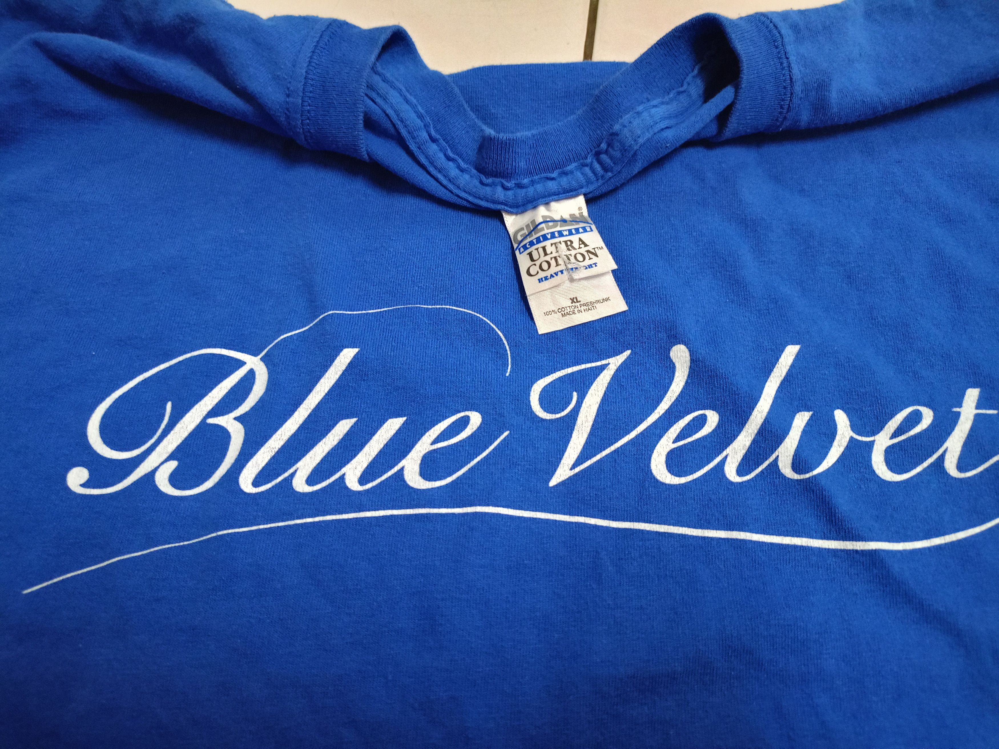 Vintage Vintage rare Blue velvet movie t shirt Size US XL / EU 56 / 4 - 2 Thumbnail
