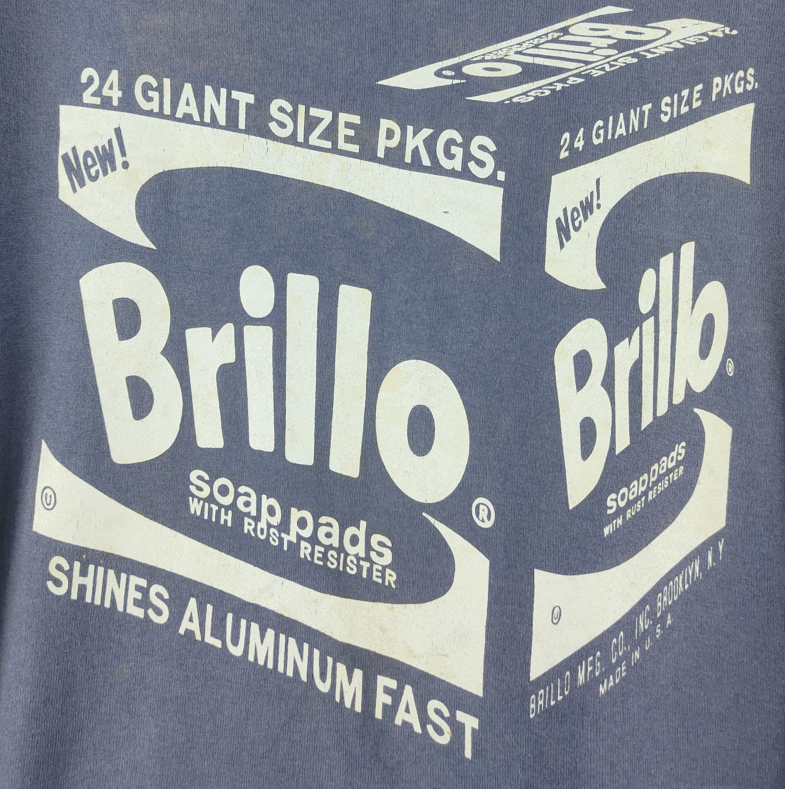 Andy Warhol DL Andy Warhol-Uniqlo Blue Short Sleeve T-shirt #2758 Size US L / EU 52-54 / 3 - 3 Thumbnail