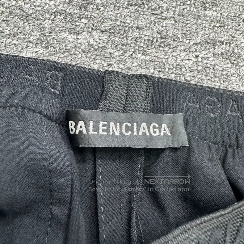Balenciaga Balenciaga Elastic waistband slacks Size US 34 / EU 50 - 2 Thumbnail