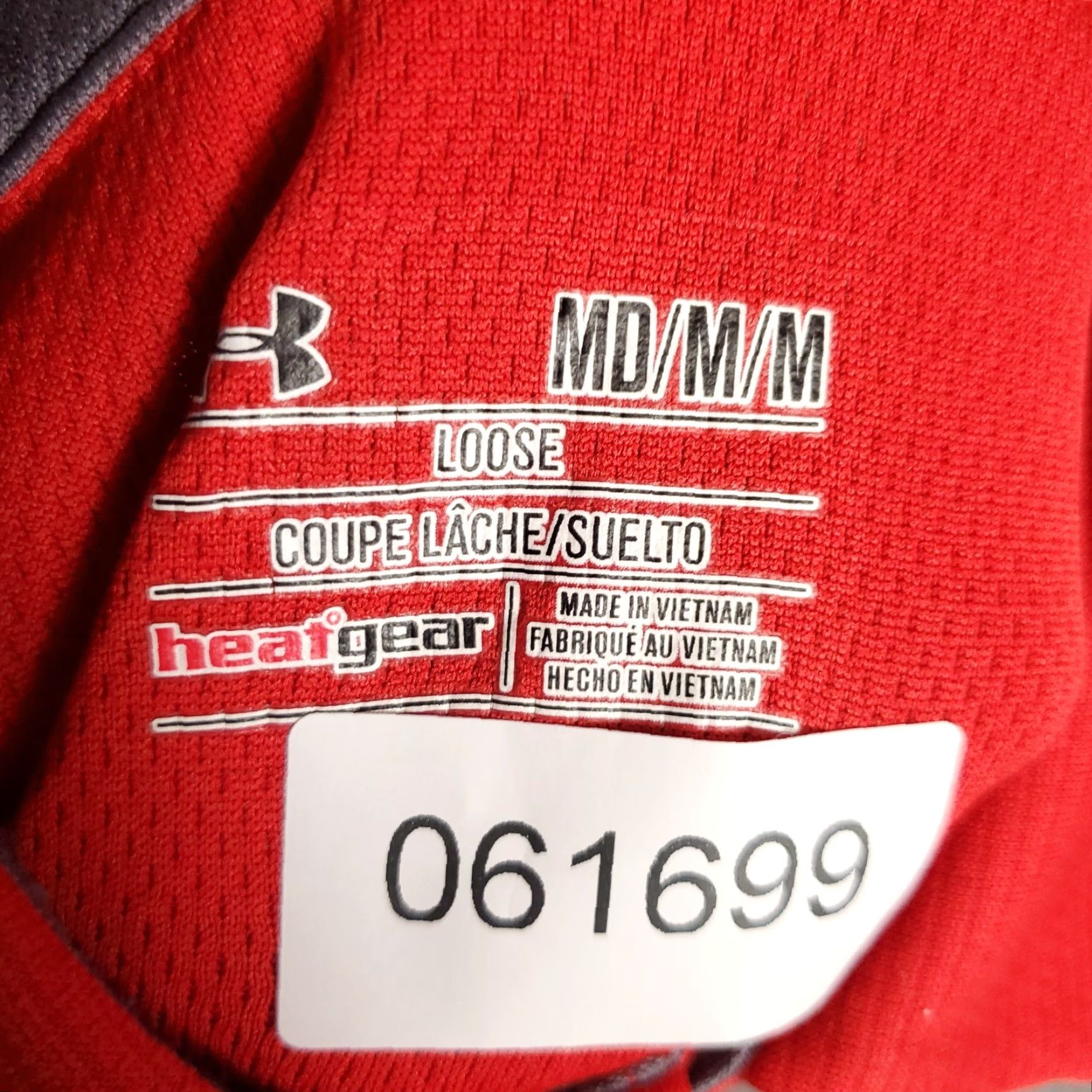 Under Armour Under Armour Polo Shirt Mens Medium Red Golf Casual Short Sleeve Size US M / EU 48-50 / 2 - 7 Thumbnail