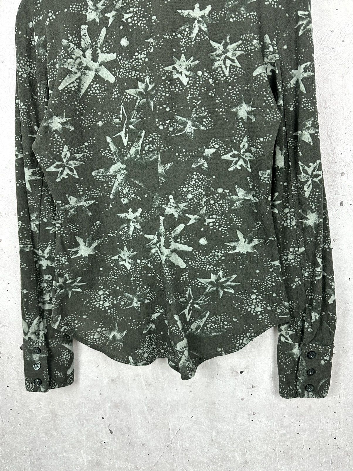 Diesel Vintage Y2K Diesel Printed Made in Italy Long Sleeve Shirt Size S / US 4 / IT 40 - 6 Thumbnail