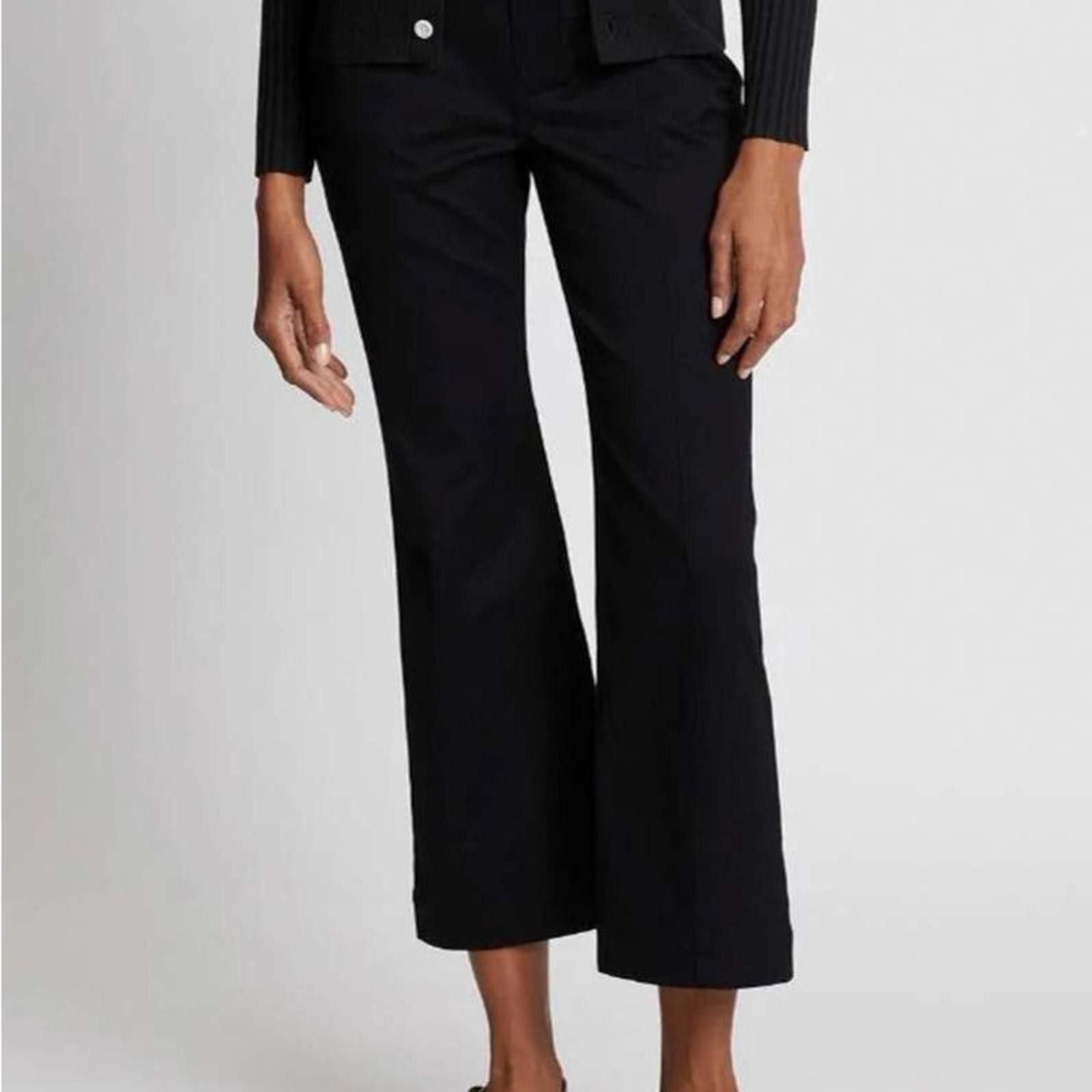 Other Proenza Schouler White Label Cropped Flare Trousers Size 4 Size 27" / US 4 / IT 40 - 2 Thumbnail