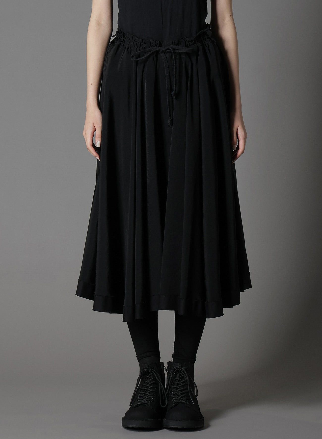 GroundY CREPE DE CHINE CIRCLE PANTS CREPE DE CHINE CIRCLE PANTS