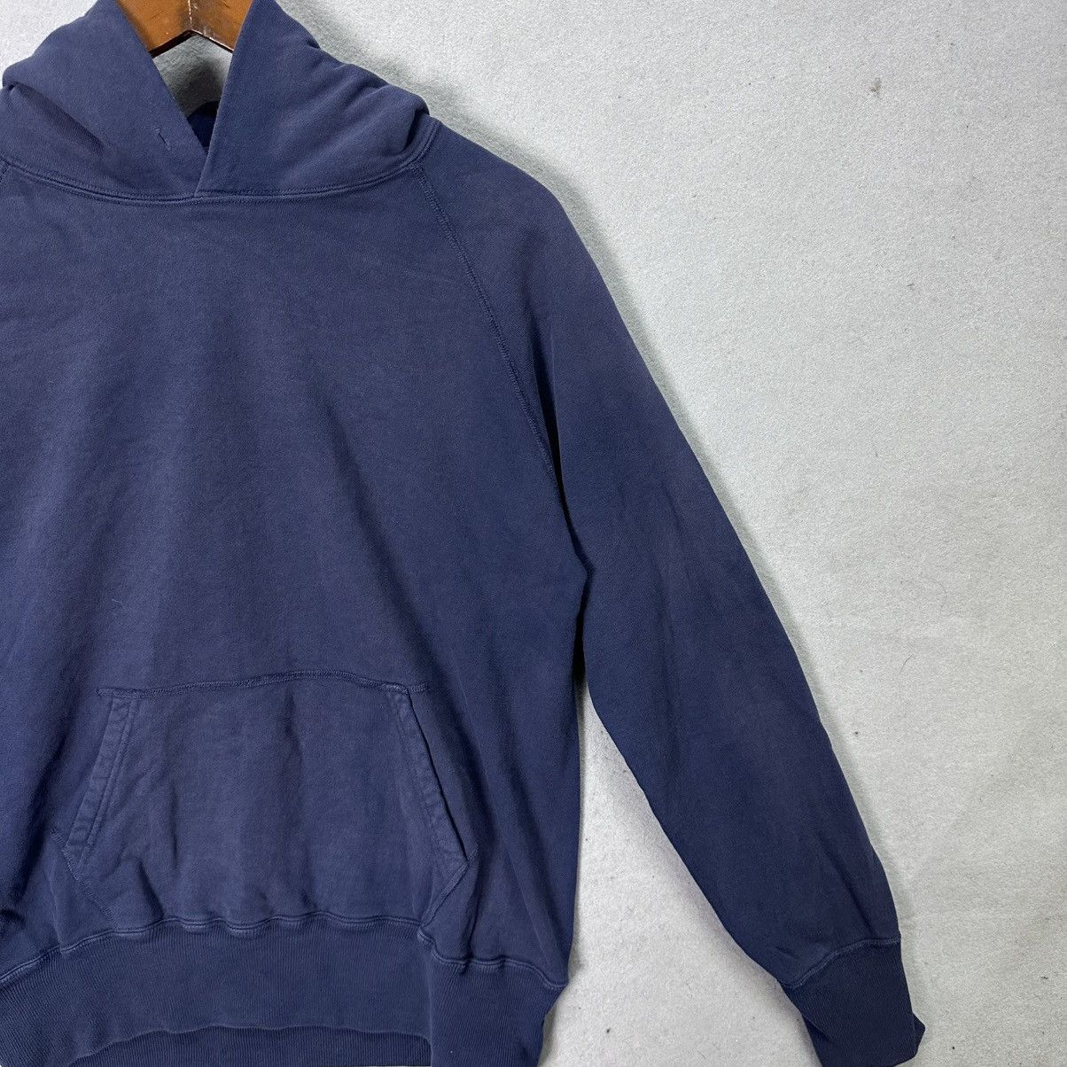 Warehouse Vintage Warehouse Hoodie Japan Indigo Blue Minimalist Size US S / EU 44-46 / 1 - 2 Thumbnail