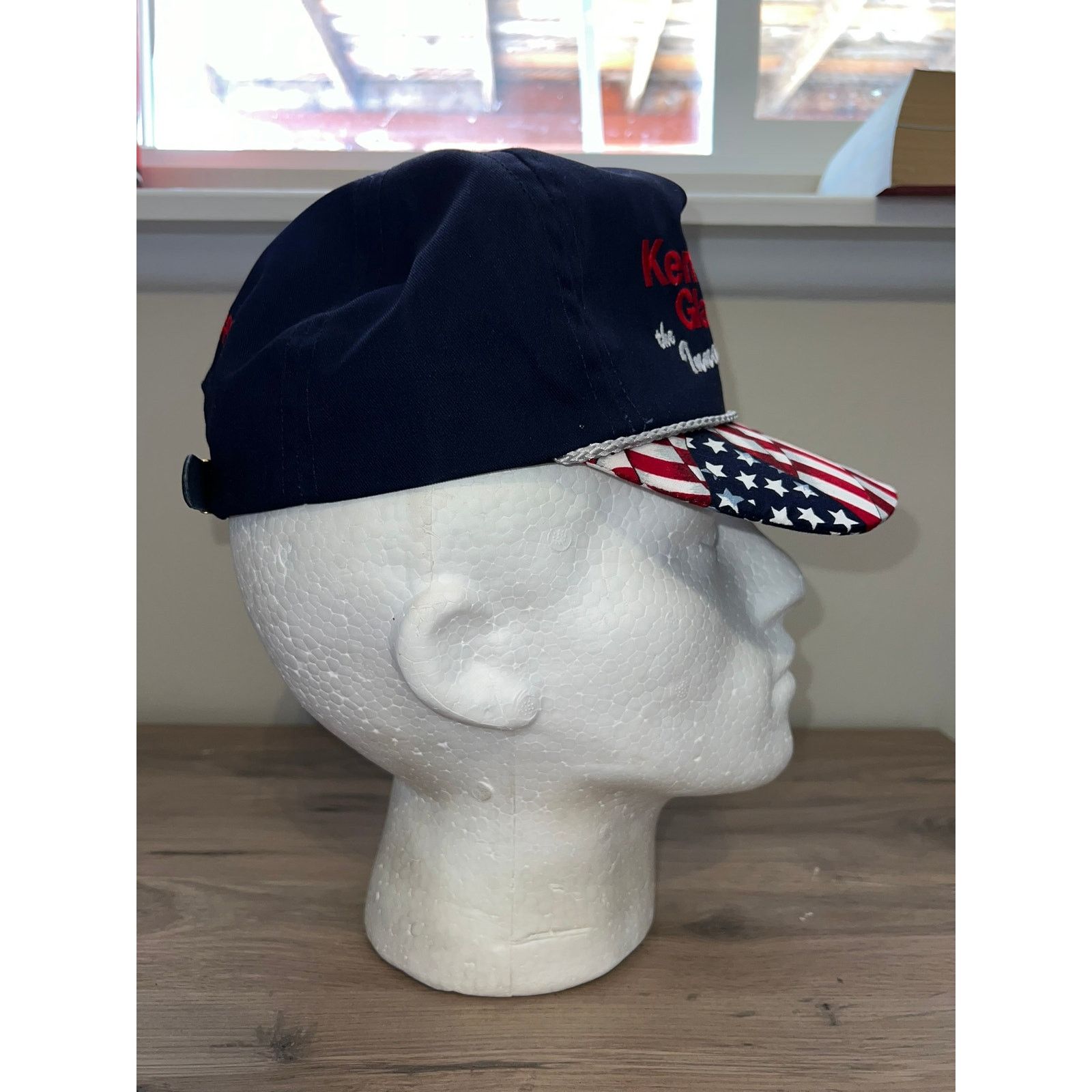 Vintage Vintage Ken Caryl Glass The Innovators America Flag Hat VTG Size ONE SIZE - 6 Thumbnail