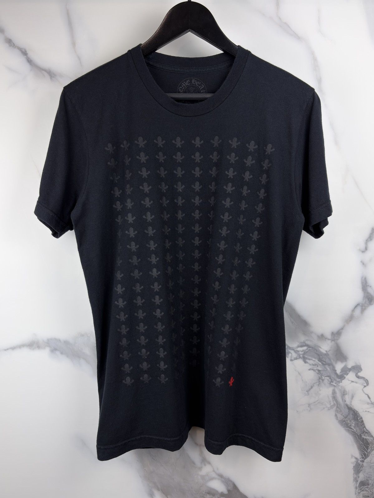 Chrome Hearts Chrome Hearts All Over Foti Skull Logo Tshirt Black Size US M / EU 48-50 / 2 - 1 Thumbnail