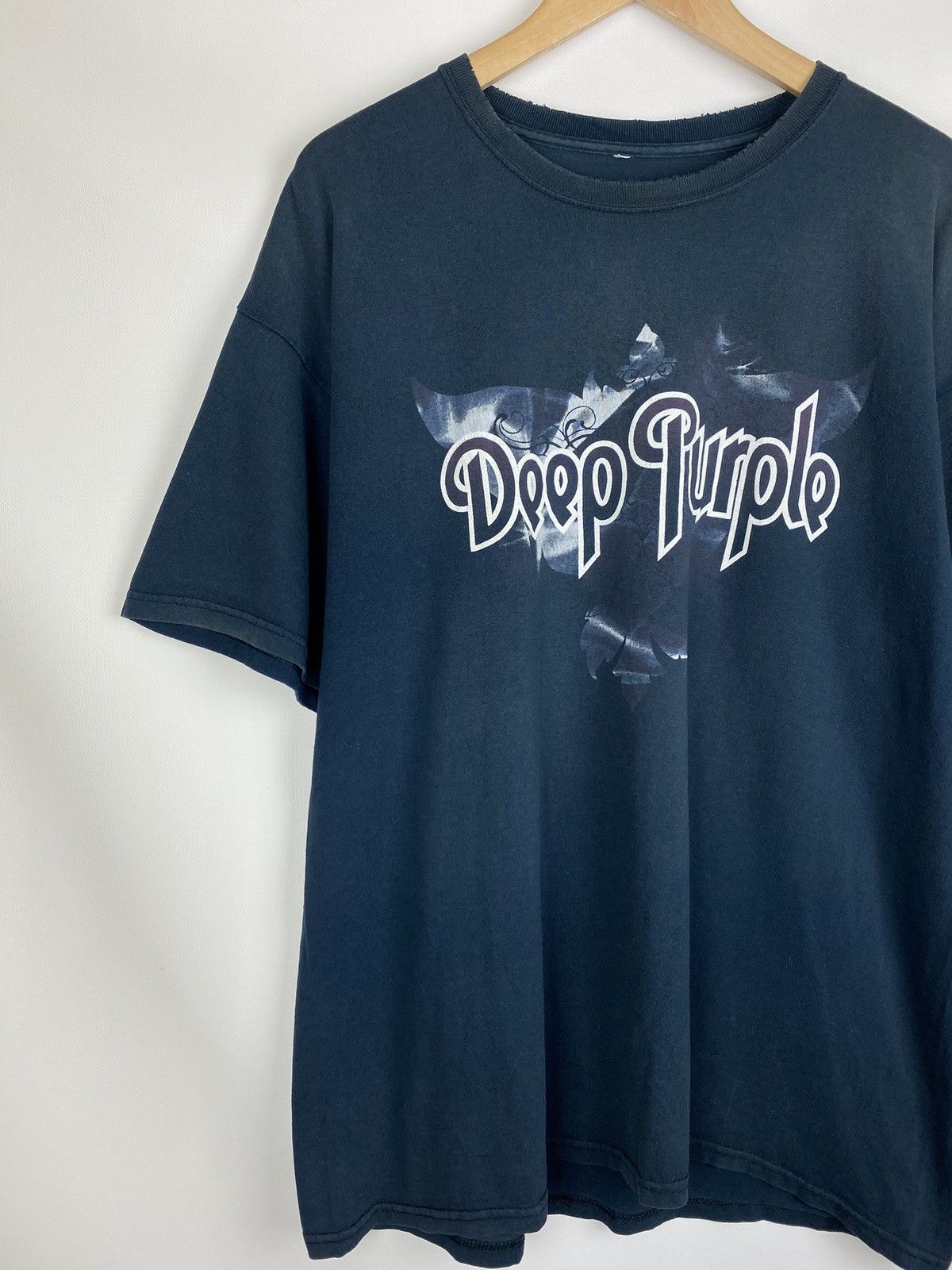 Band Tees Deep Purple men’s vintage distressed band tour t shirt Size US XXL / EU 58 / 5 - 2 Thumbnail