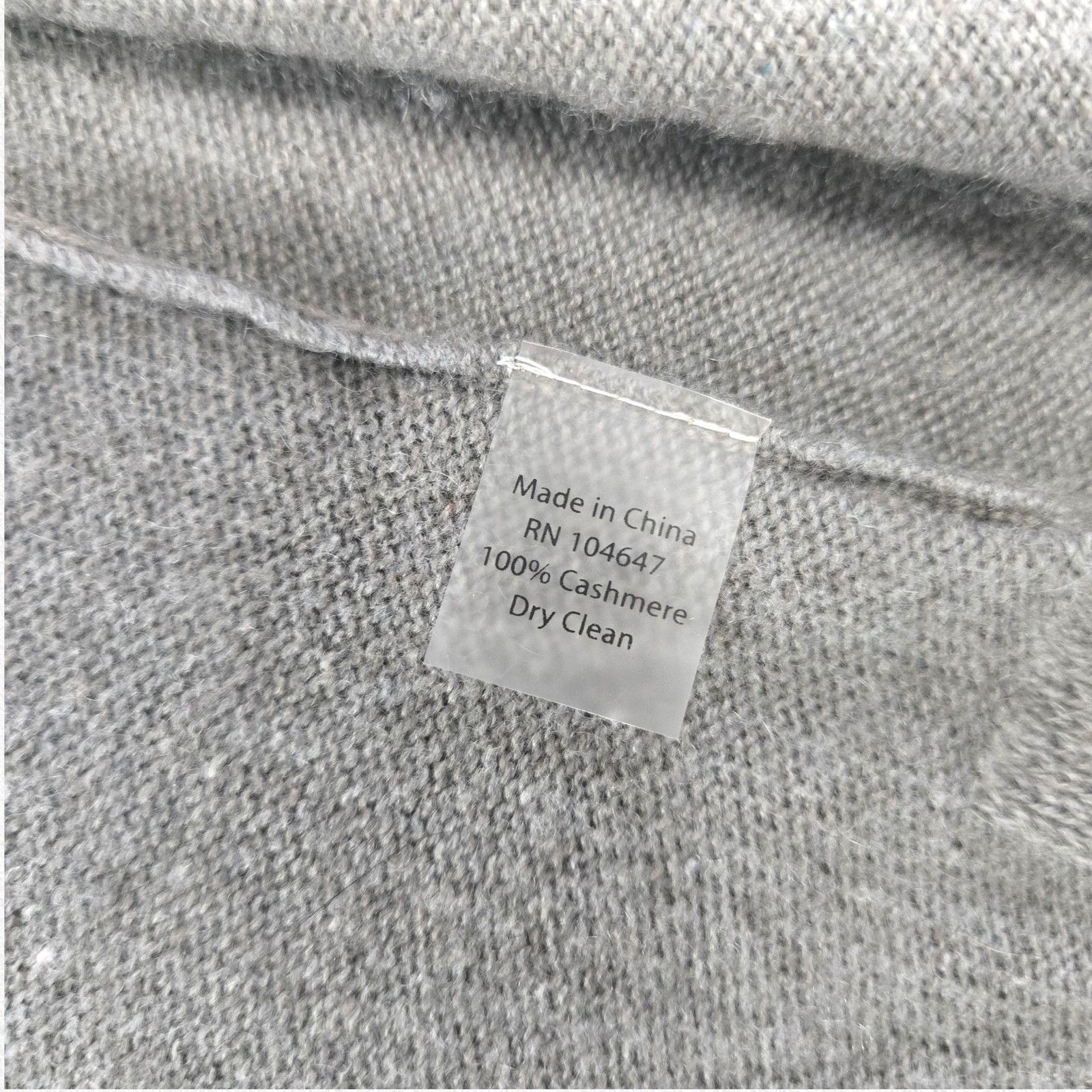KINROSS Kinross 100% Cashmere Gray Open Front Cardigan Size Large Size L / US 10 / IT 46 - 8 Thumbnail
