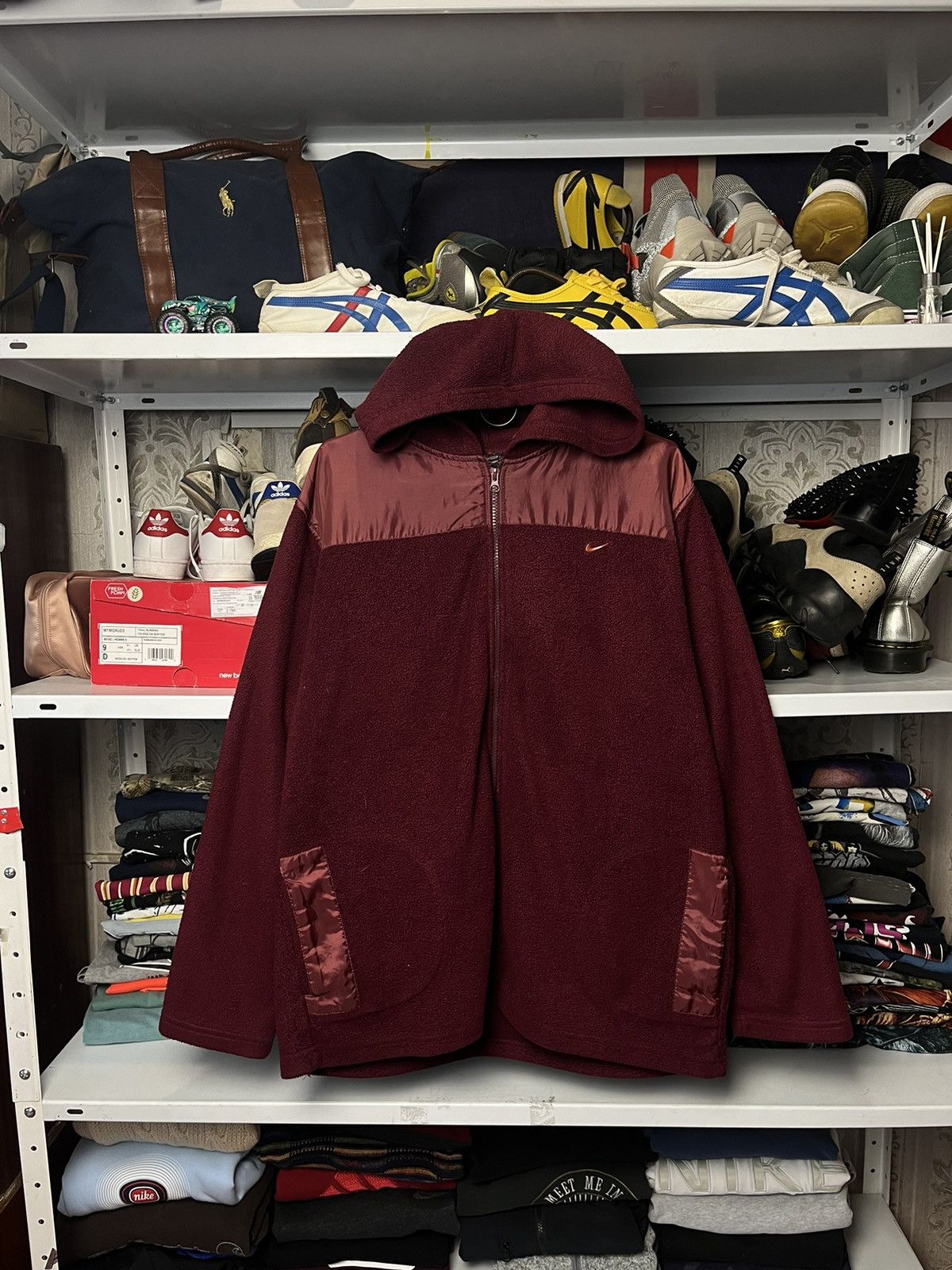 Nike Vintage Nike Fleece Hoodie Size XL Size US L / EU 52-54 / 3 - 15 Thumbnail