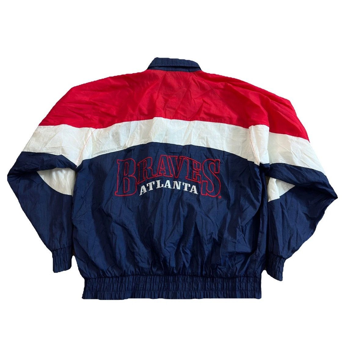 Logo 7 Atlanta Braves Windbreaker Vintage MLB Logo 7 Large Size US L / EU 52-54 / 3 - 2 Thumbnail