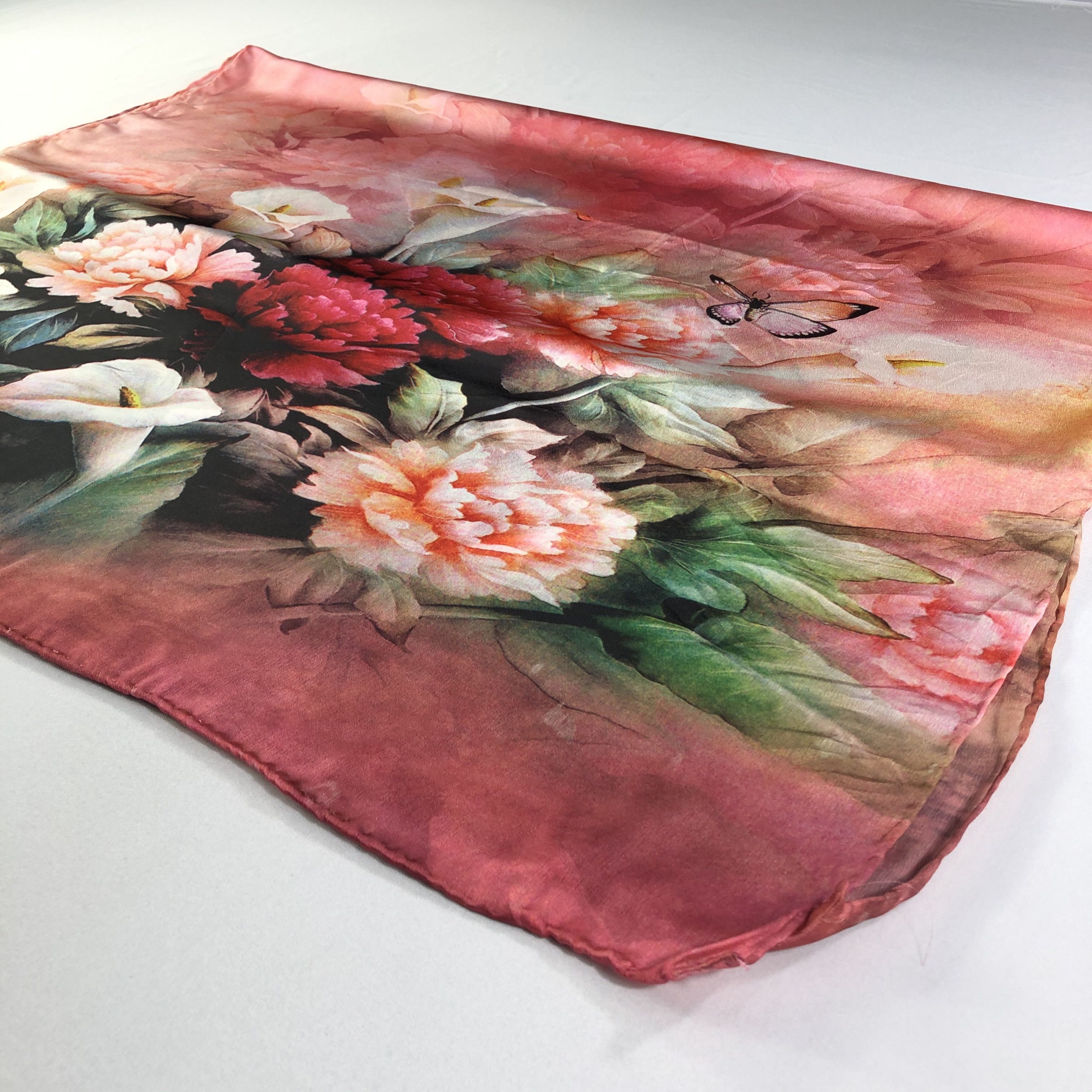Vintage Vintage Silk Scarf Size ONE SIZE - 4 Thumbnail