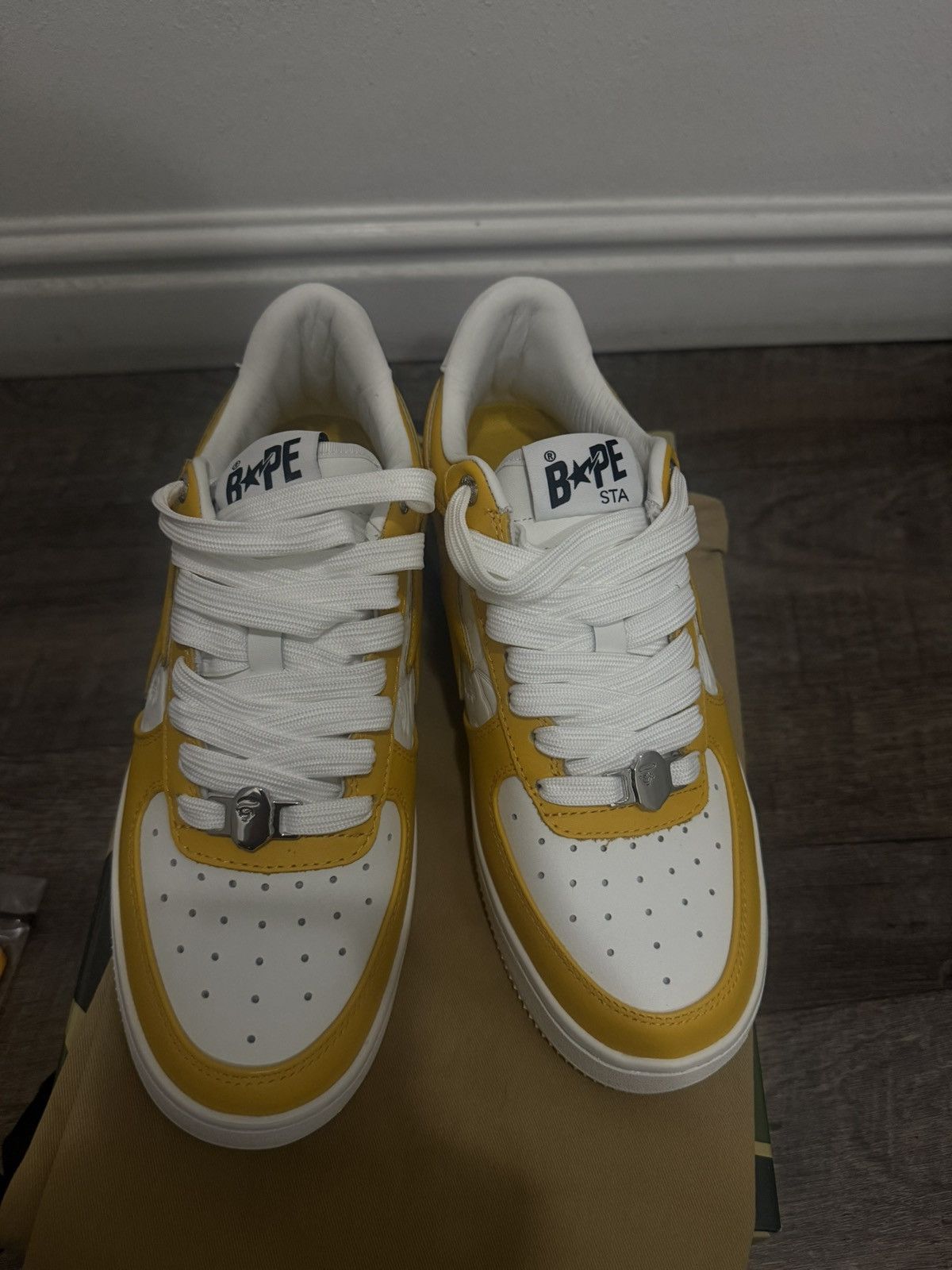 Bape Orange Cloud bapesta #3 Size US 9 / EU 42 - 6 Thumbnail
