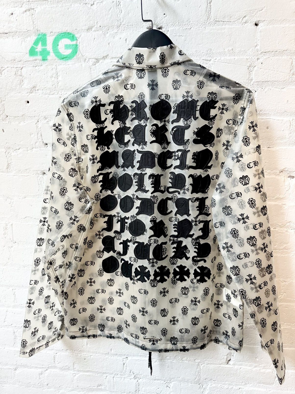 Chrome Hearts CHROME HEARTS RARE!! CLEAR SEE THROUGH COACHES JACKET M L Size US M / EU 48-50 / 2 - 9 Thumbnail
