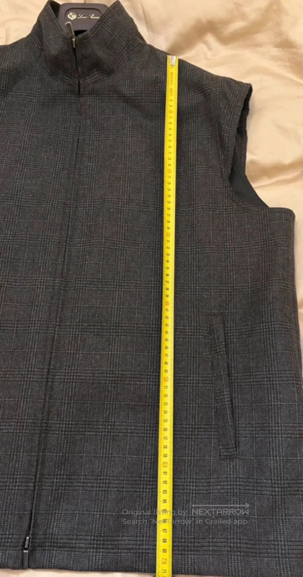 Loro Piana luxurious gray cashmere vest by loro piana. Size US M / EU 48-50 / 2 - 5 Thumbnail